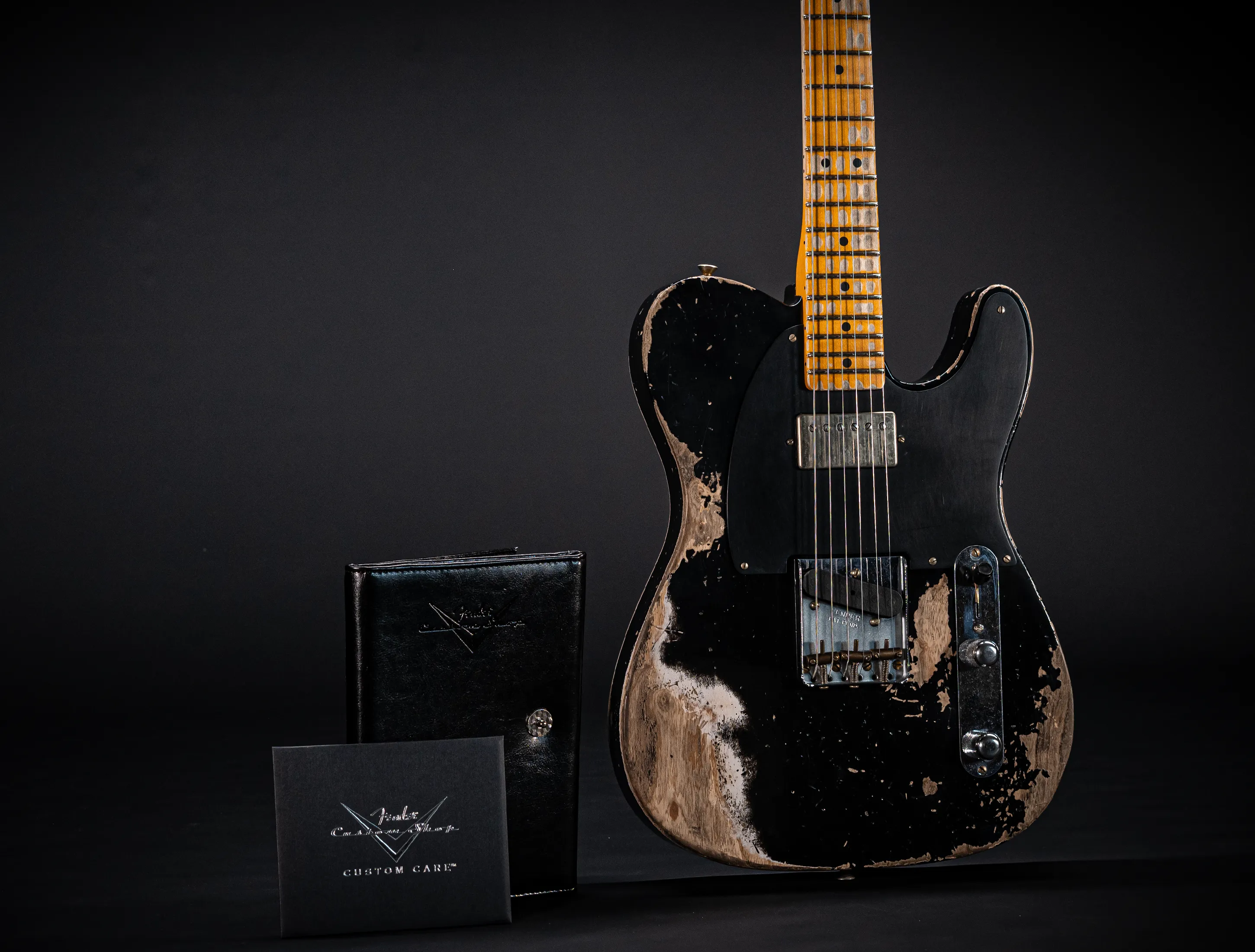 a176210-Fender-MBD-II-Limited-1952-Humbucker-Telecaster-Super-Heavy-Relic-Aged-Black-