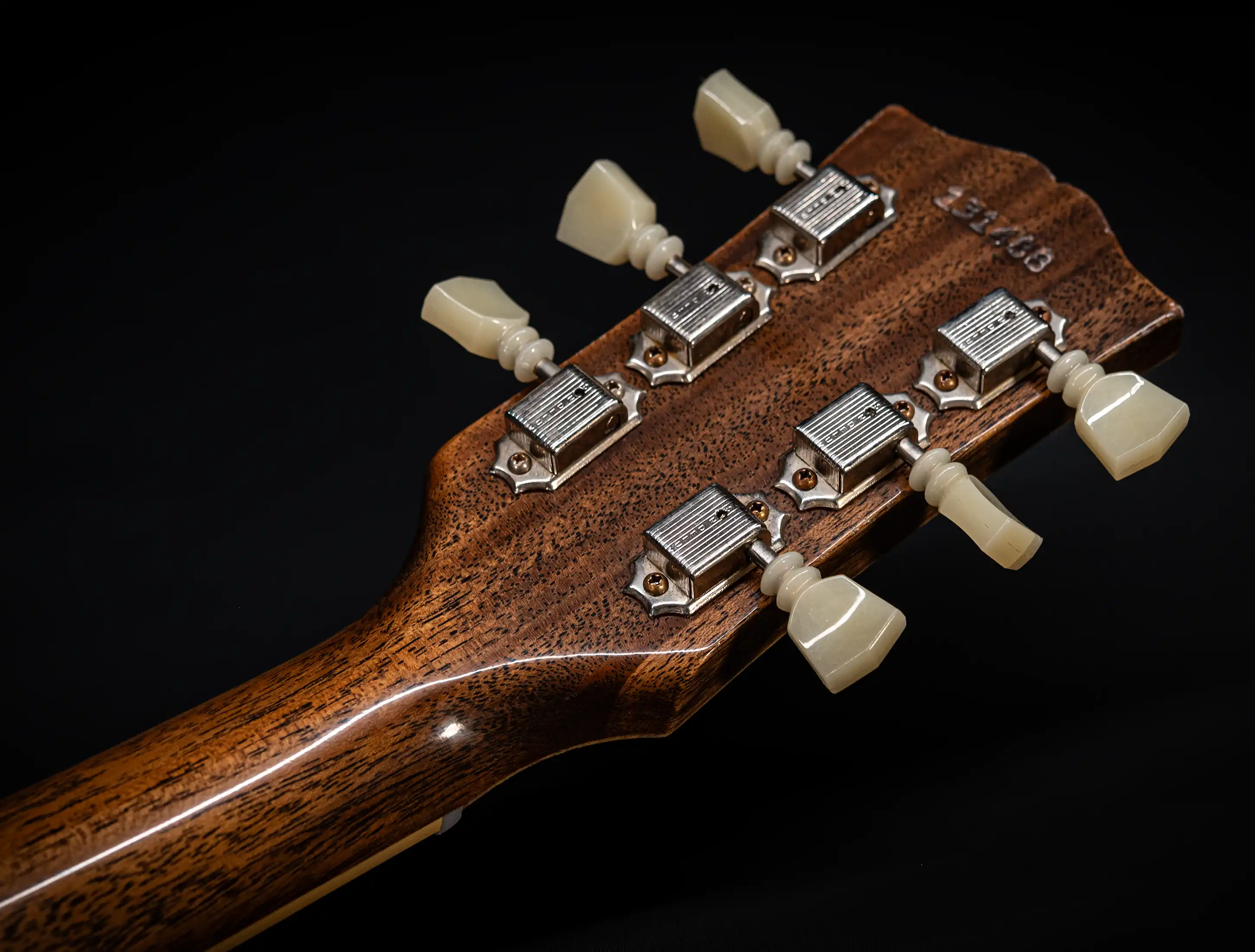 Galerie anzeigen (29 Bilder) a154463 Gibson-ES-335-1964-Custom-Shop-Murphy-Lab-Light-Aged-Figured-Maple-Antique-Walnut-Stain