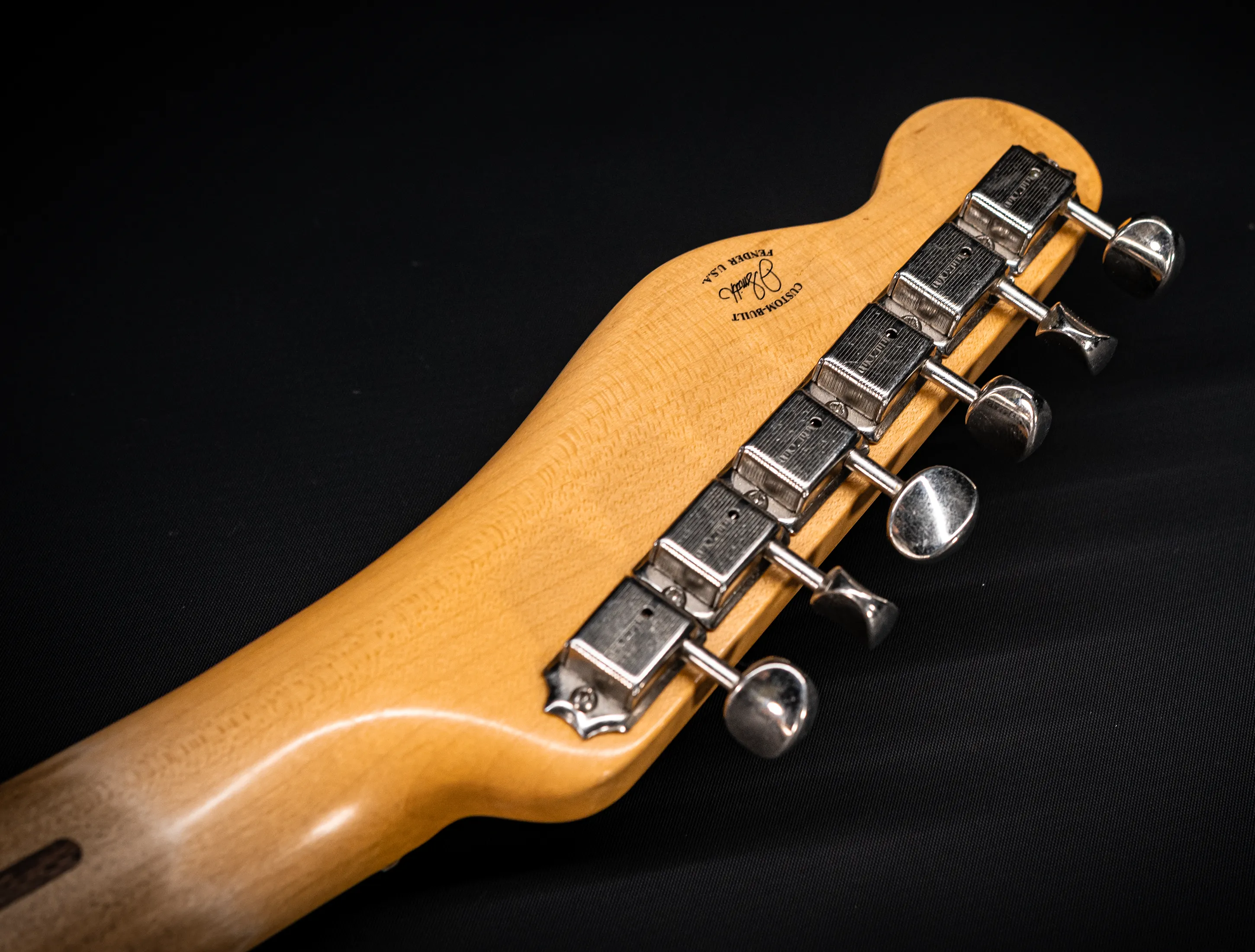 Fender Senior Masterbuilt Jason Smith 1952 Telecaster Closet Classic - 1pc Ash Antique Butterscotch Blonde