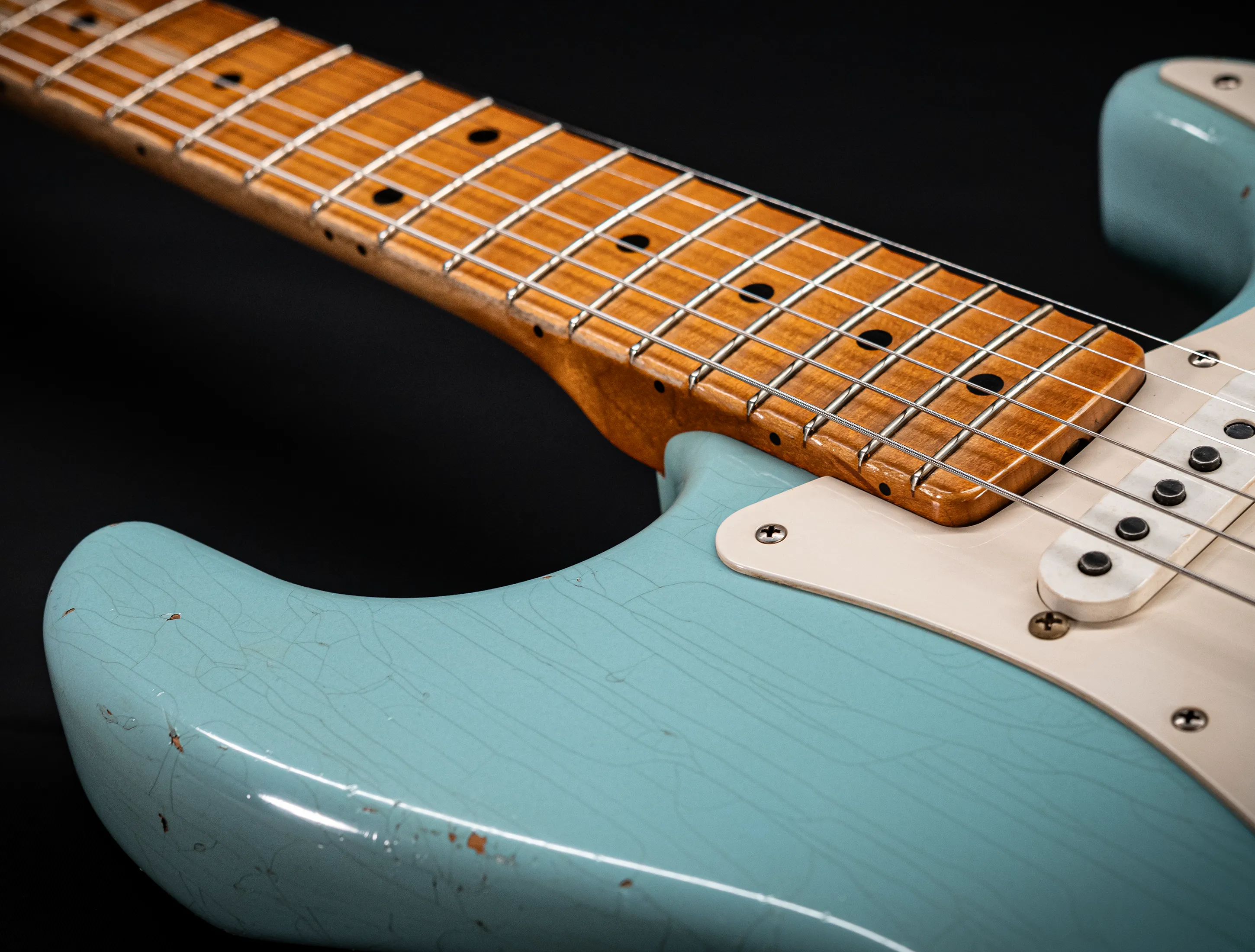 Fender Senior Masterbuilt Todd Krause 1957 Stratocaster Relic - Daphne Blue