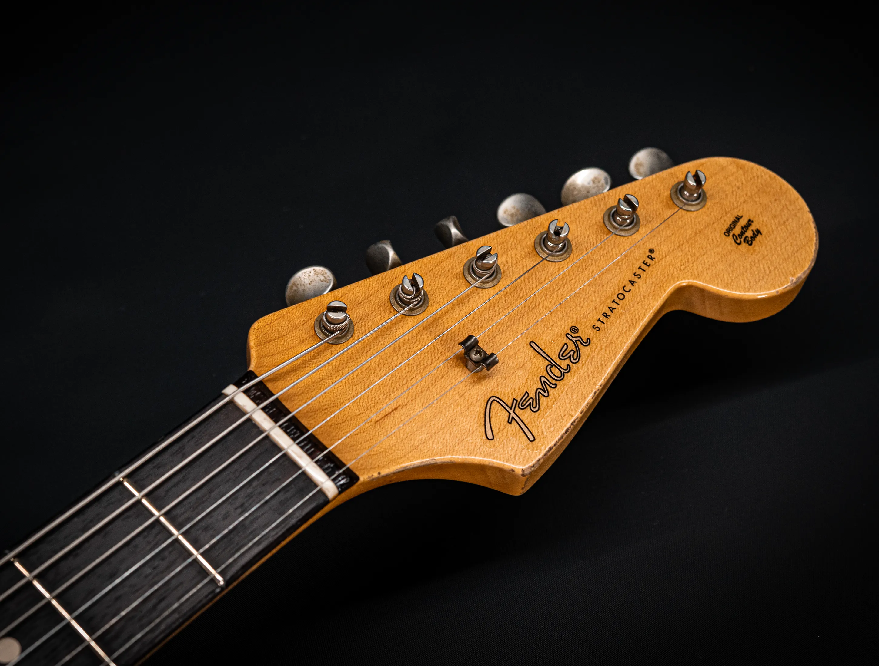 Fender Senior Masterbuilt Todd Krause 1963 Hardtail Humbucker Stratocaster Relic - Sunburst