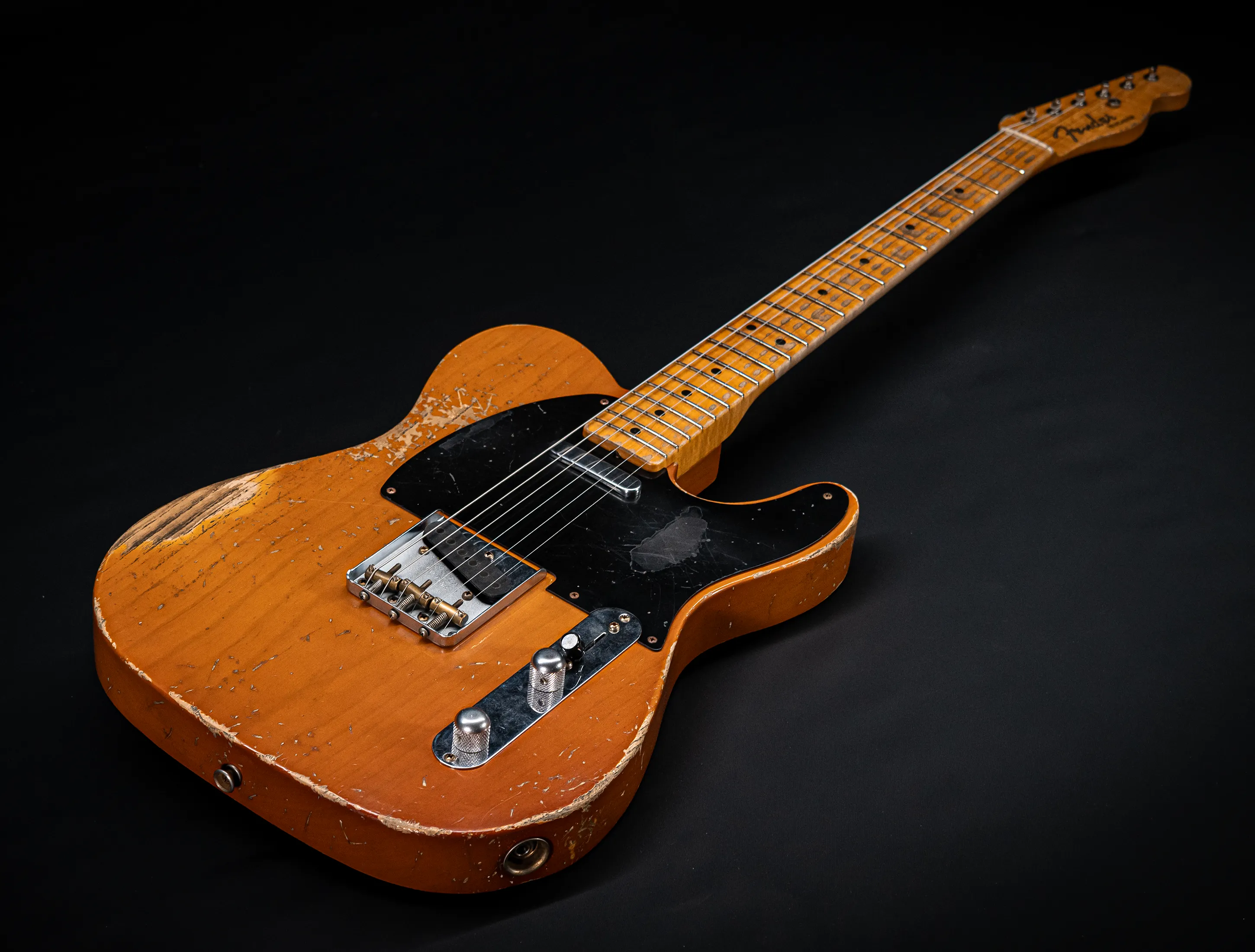 Fender Senior Masterbuilt Jason Smith 1952 Telecaster Heavy Relic - 1pc Ash Butterscotch Blonde