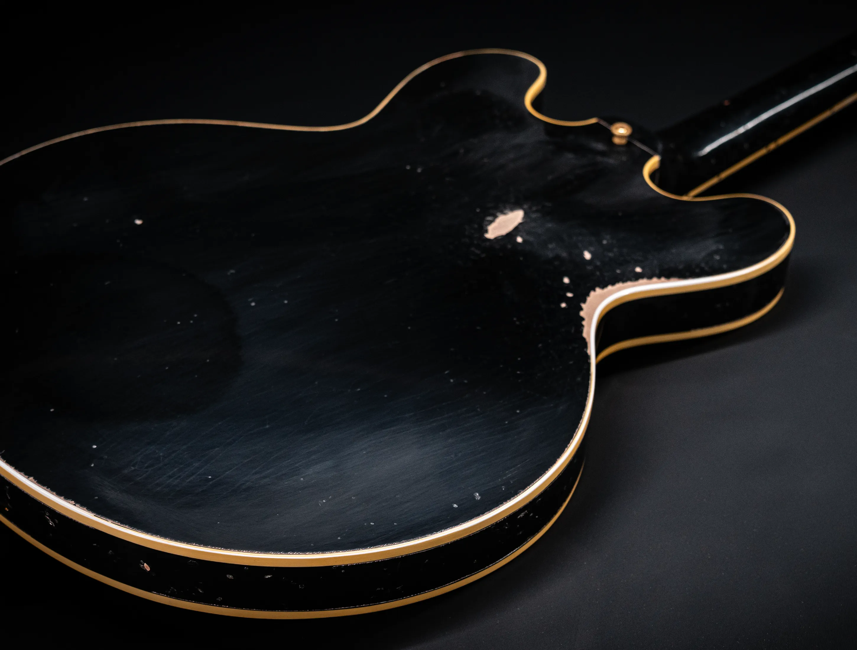 Gibson ES-345 1959 Bigsby Varitone Custom Shop Murphy Lab Heavy Aged - Ebony