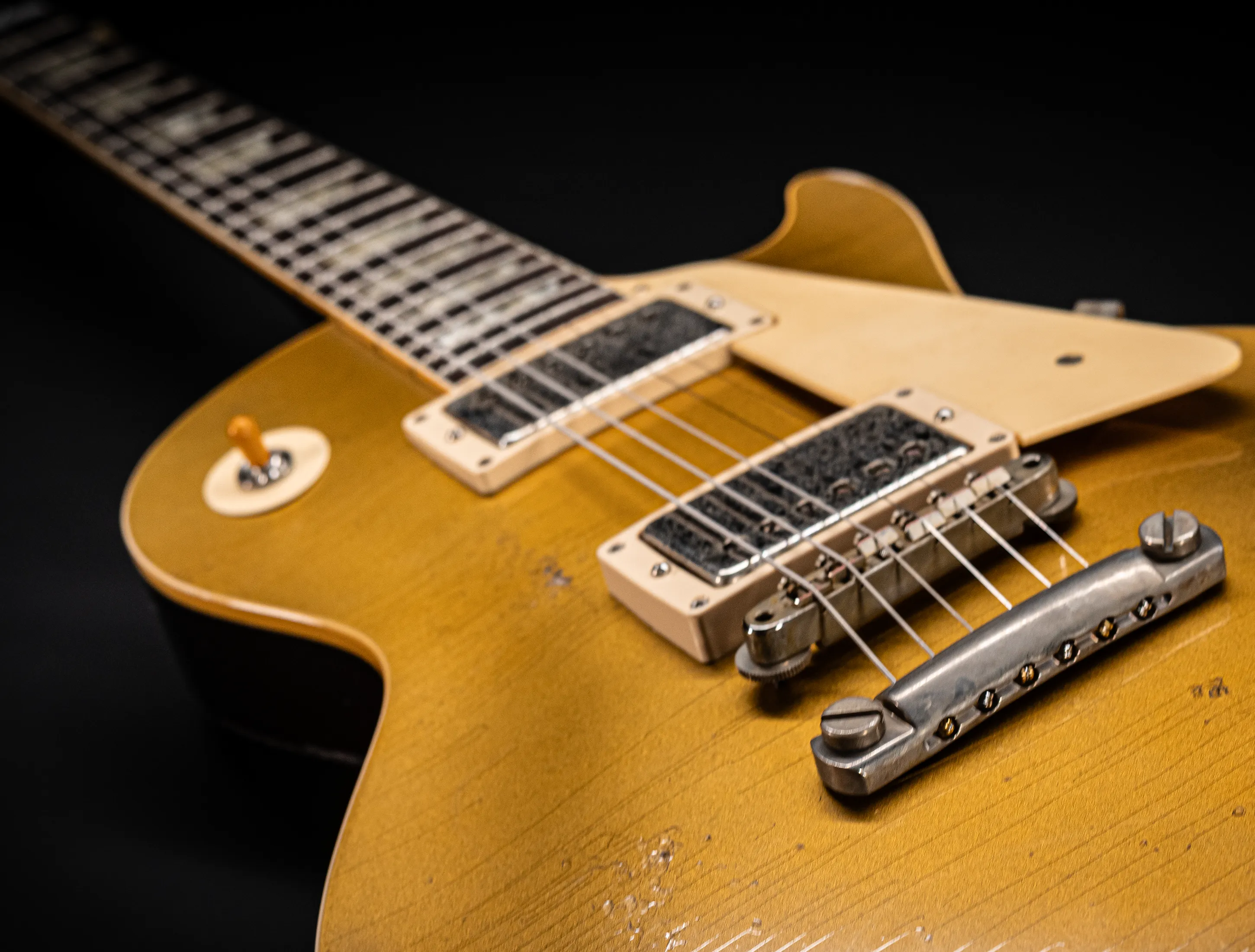 Gibson Les Paul 1957 Goldtop DARKBACK Murphy Lab Heavy Factory Special