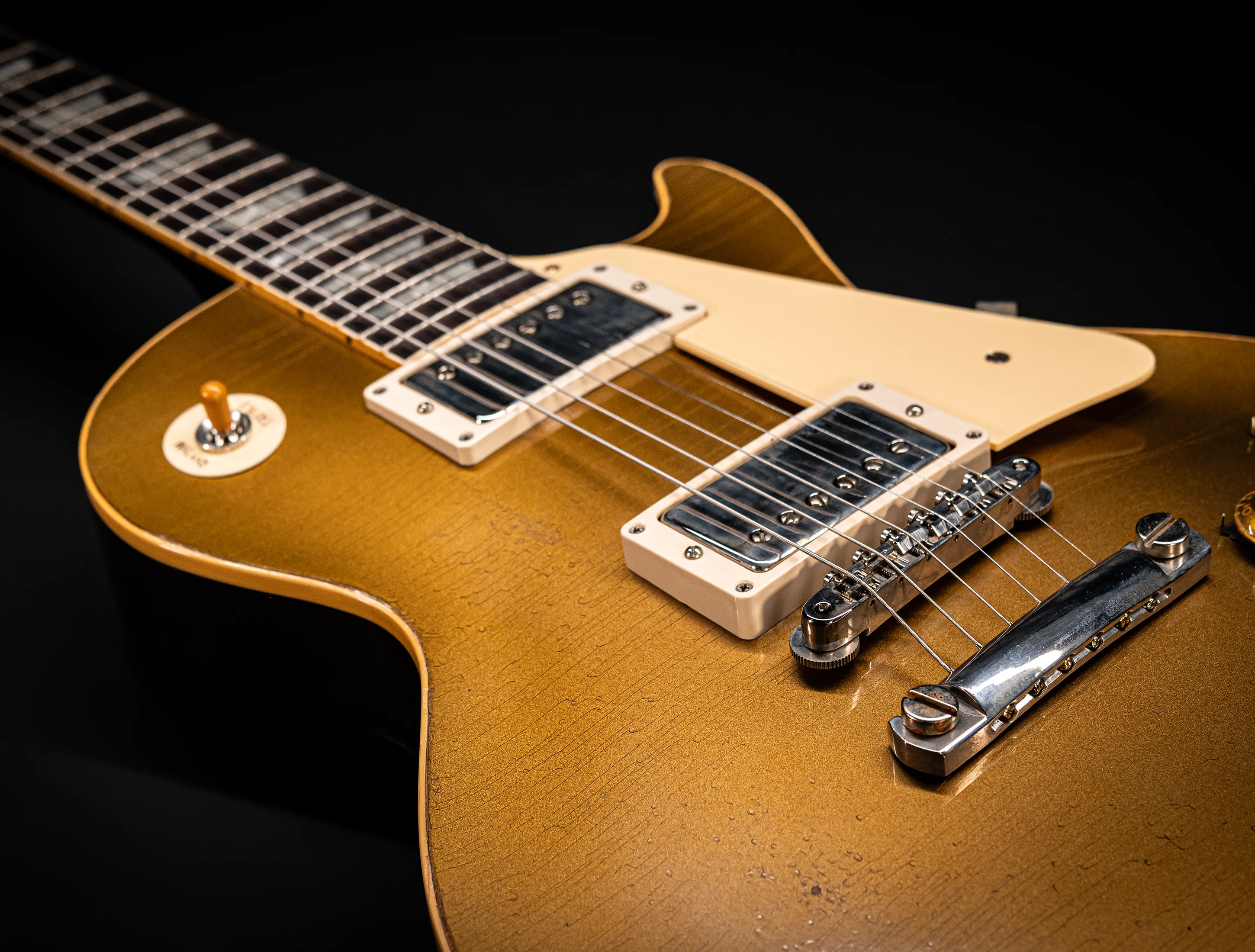 a164773 Gibson Les Paul 1957 Goldtop Darkback Reissue Murphy Lab Light Aged