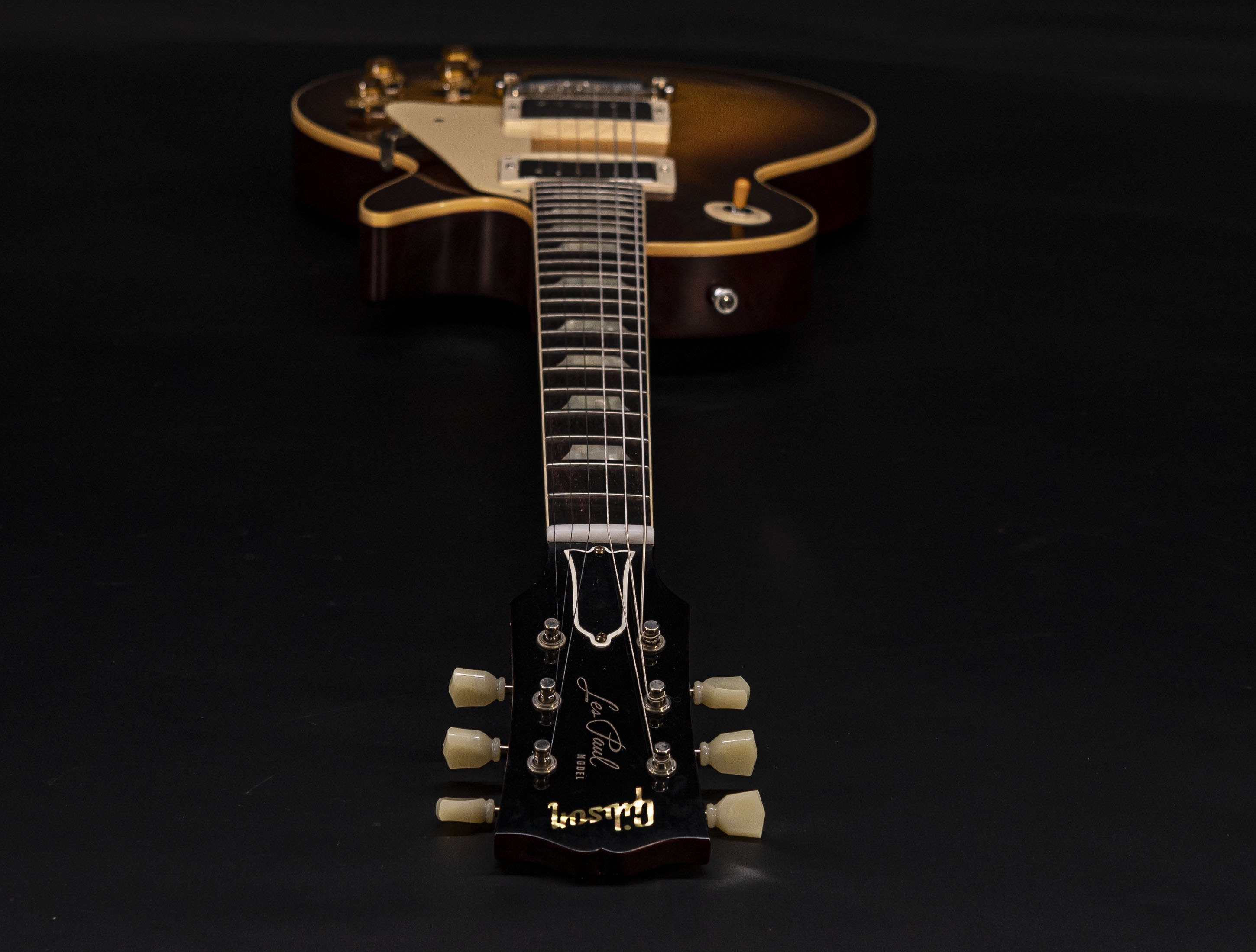 Show gallery (21 images) a10-6903 gibson-les-paul-1958-standard-reissue-vos-iced-tea-burst