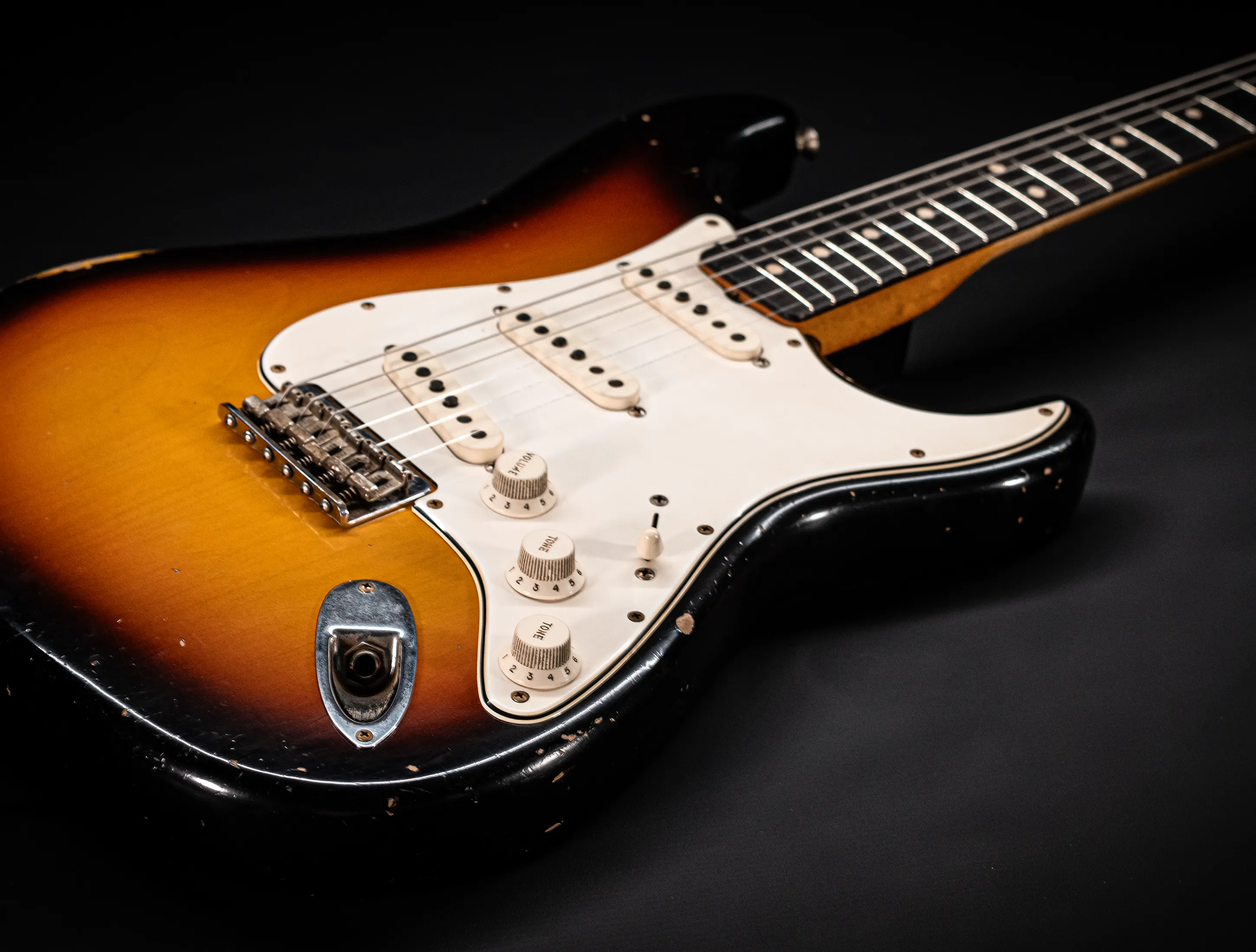 Fender Senior Masterbuilt Todd Krause 1963 HARDTAIL Stratocaster Relic - Sunburst