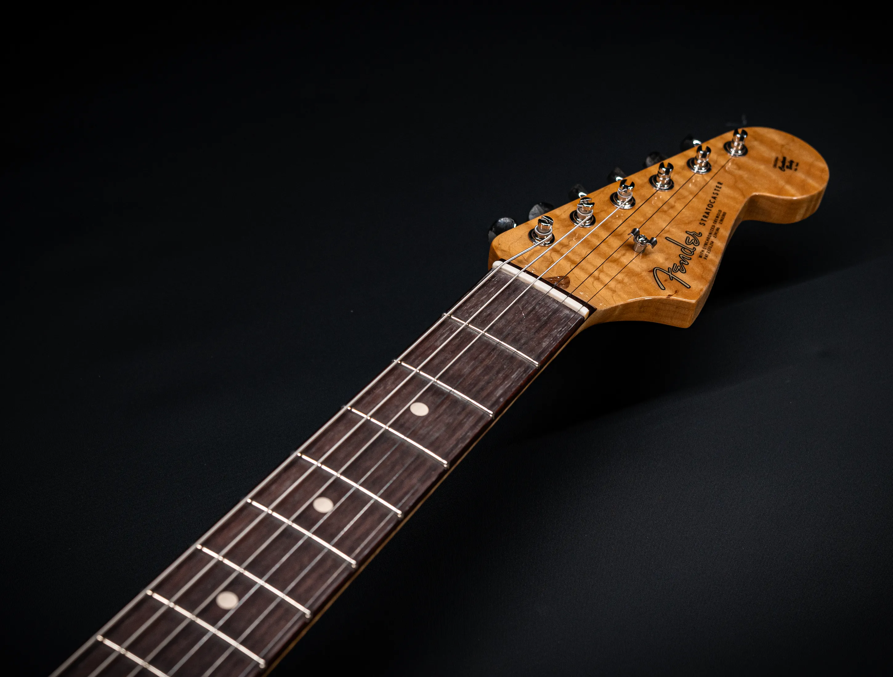 Fender MBD 1963 Stratocaster Prestige GLOSS NOS Flame Top - Sunburst