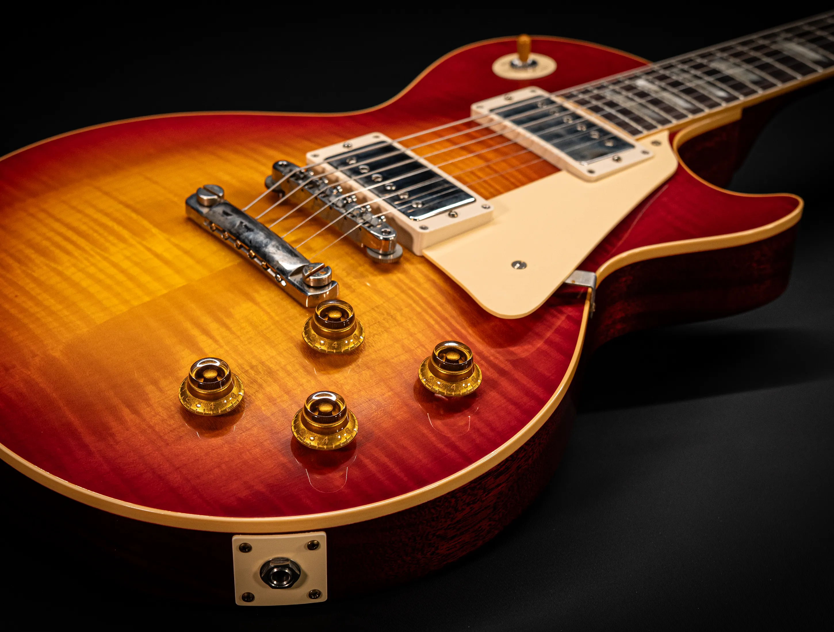 a162338 Gibson Les Paul 1959 Standard Reissue VOS Washed Cherry Sunburst