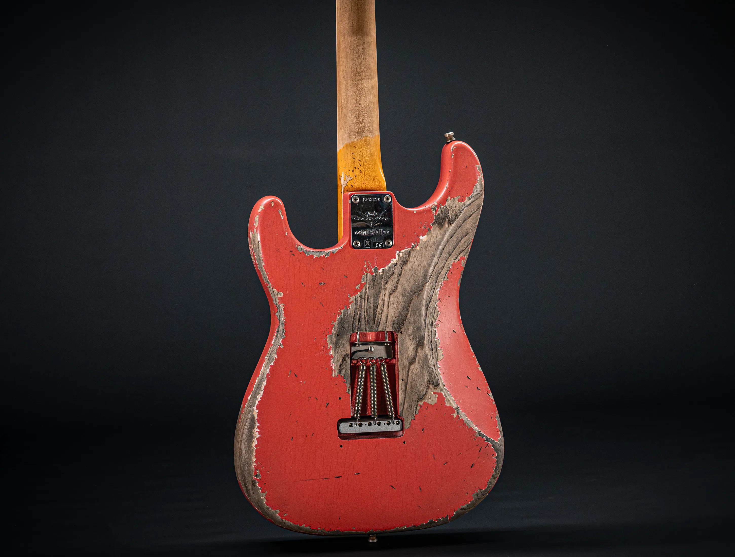 Fender MBD II 1962 Stratocaster MIDAS Super Heavy Relic - ASH Body Fiesta Red