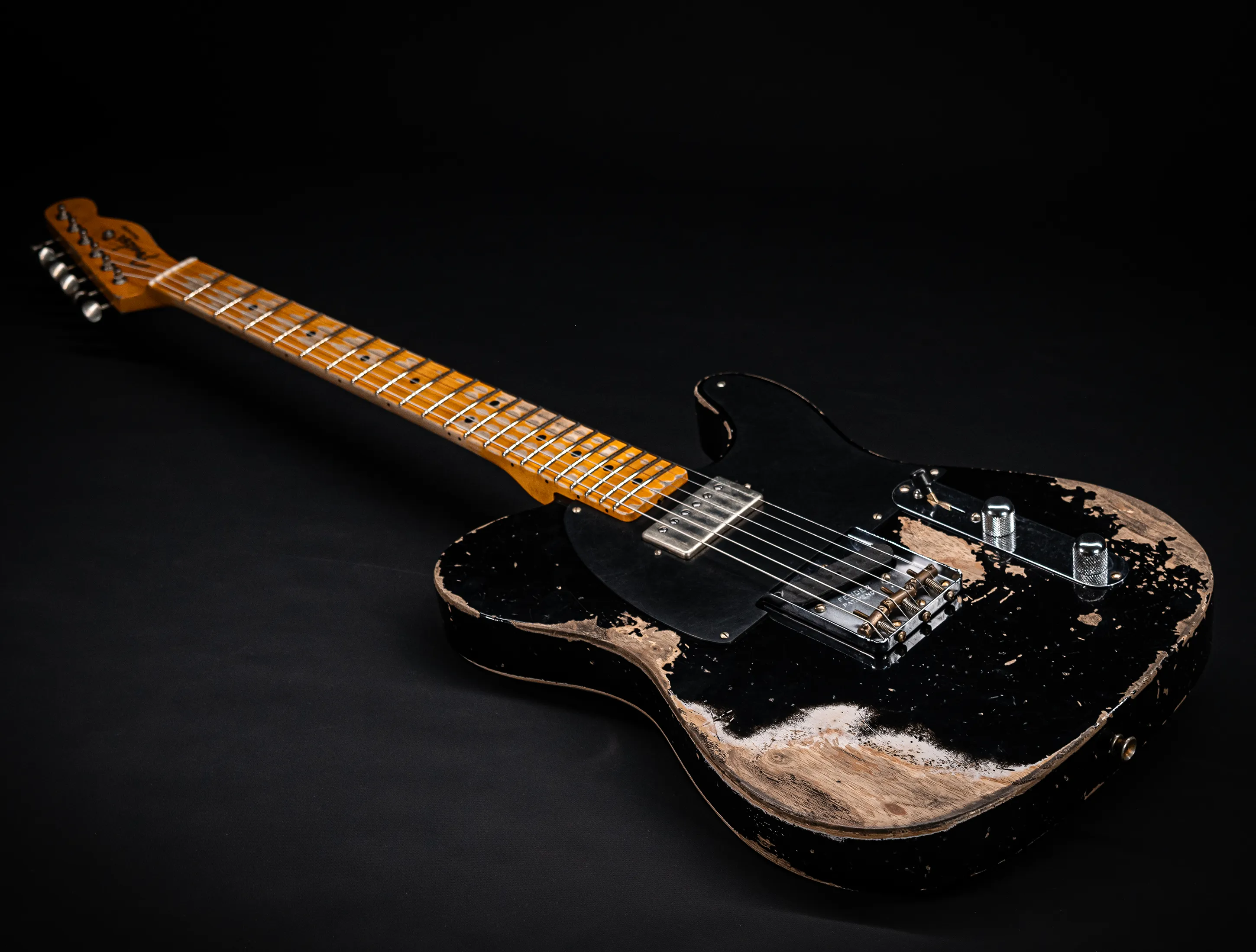 a176205-Fender-MBD-II-Limited-1952-Humbucker-Telecaster-Super-Heavy-Relic-Aged-Black-