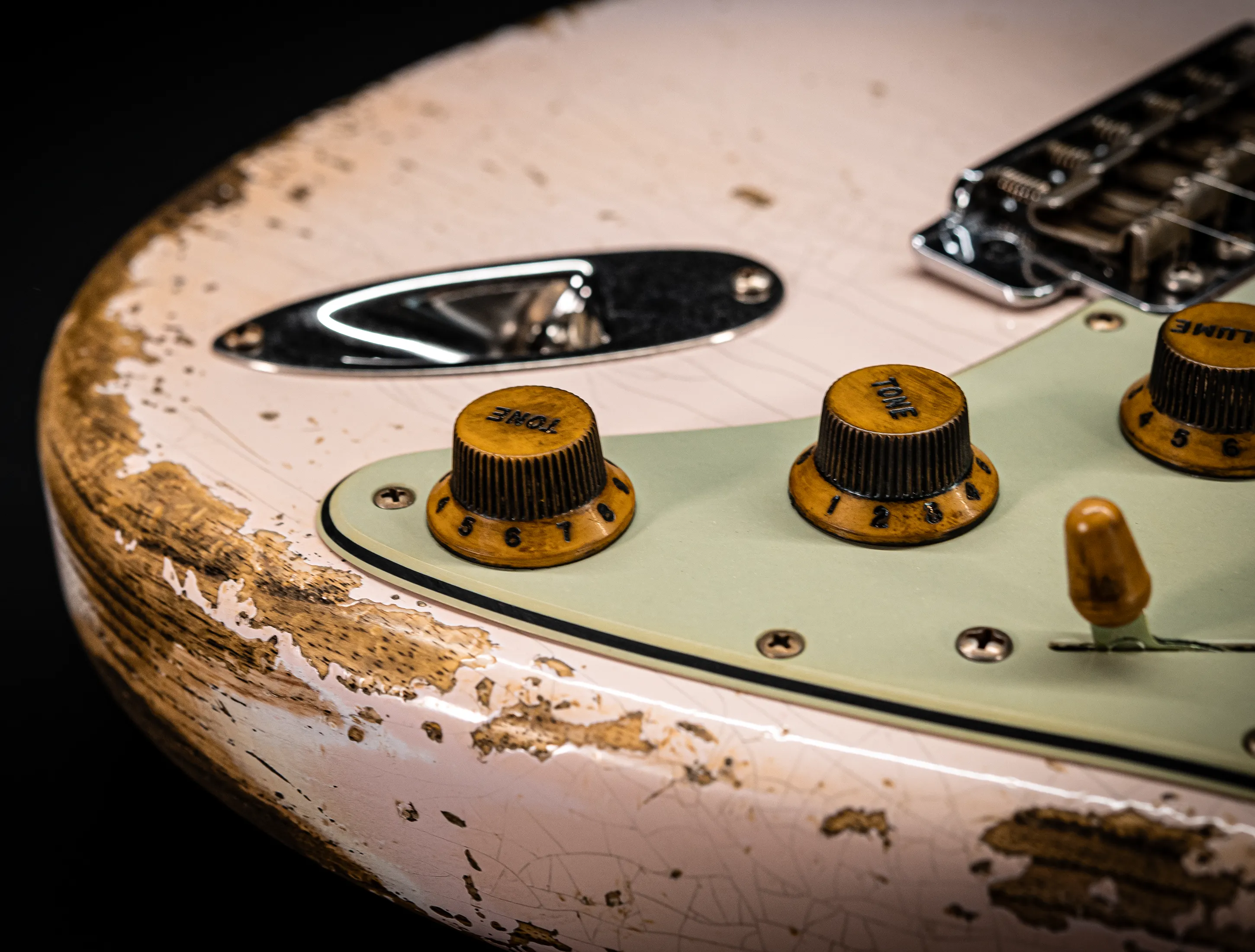 Fender MBD II 1962 Stratocaster MIDAS Super Heavy Relic - ASH Body Shell Pink