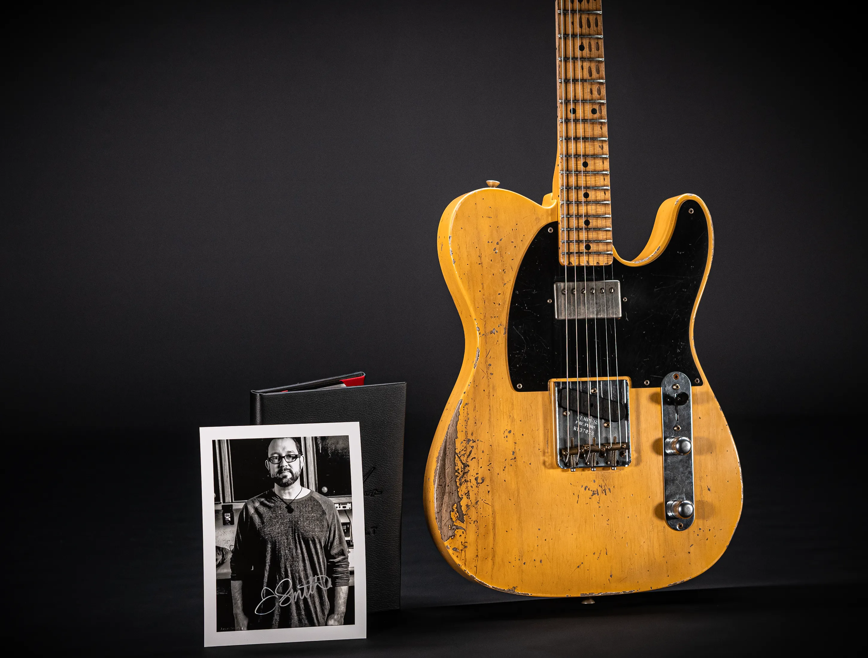 Fender Senior Masterbuilt Jason Smith 1952 Humbucker Telecaster Relic - 5Way Mega Switch Tele
