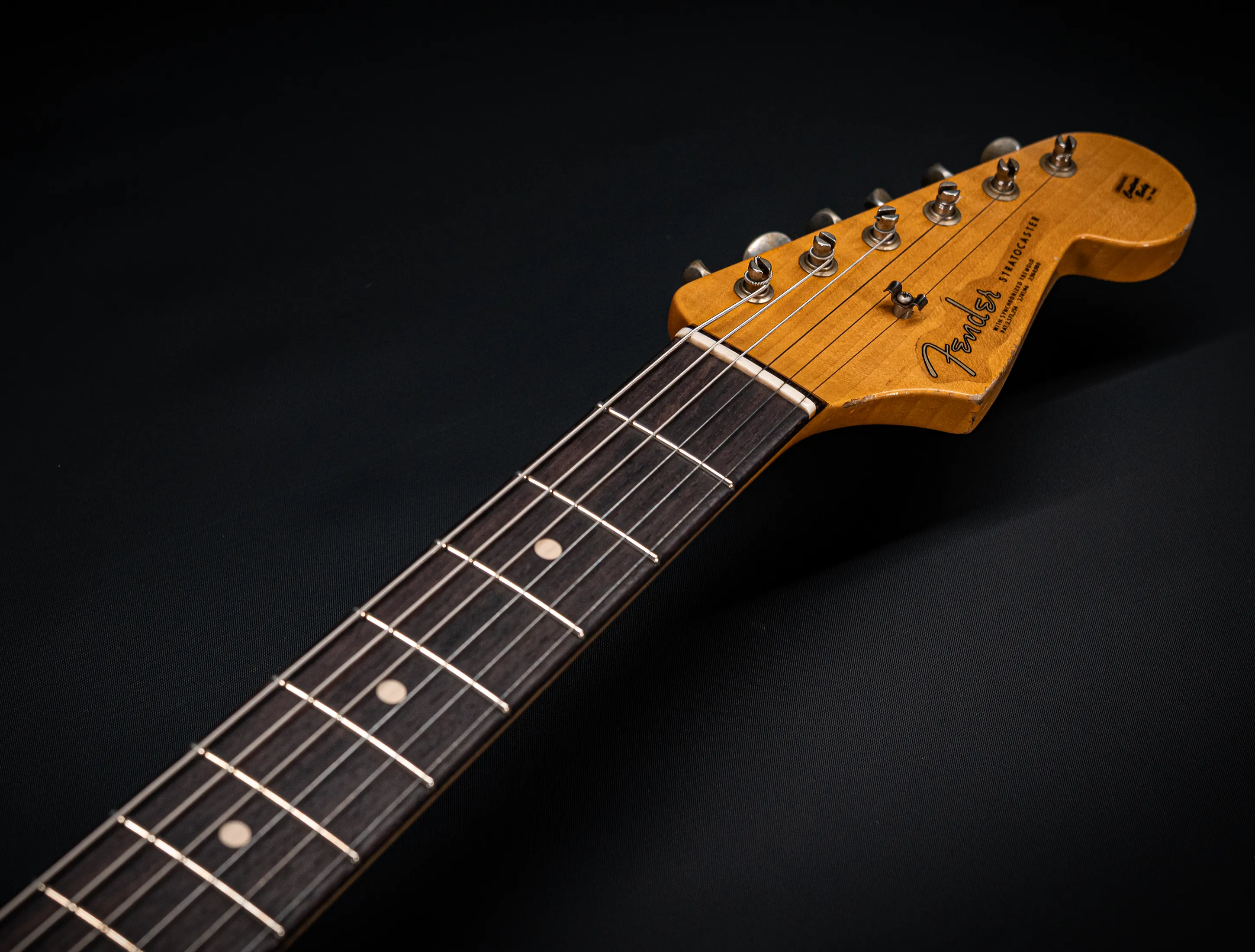 Fender Senior Masterbuilt Todd Krause 1963 Humbucker Stratocaster Relic - Sunburst