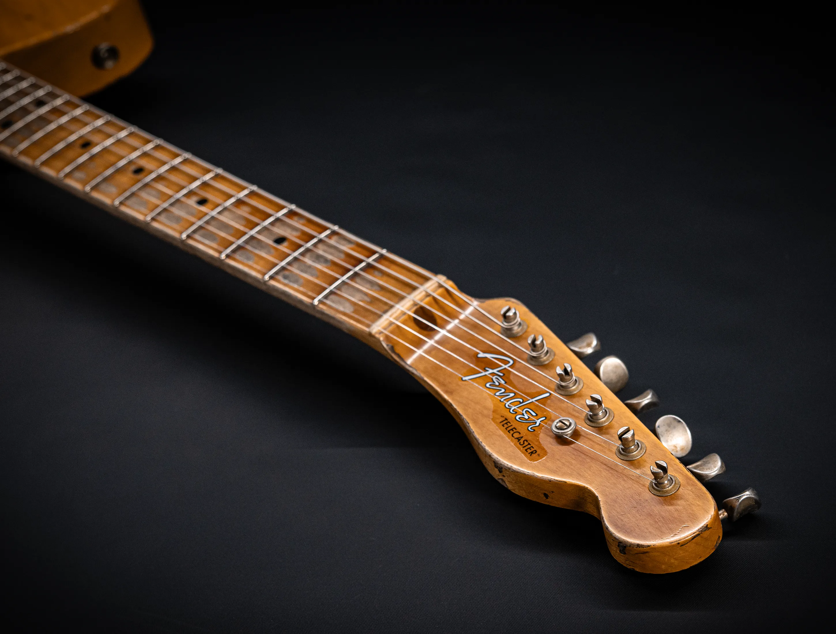 Fender MBD 1952 Telecaster Heavy Relic 1pc Ash Body - Butterscotch Blonde