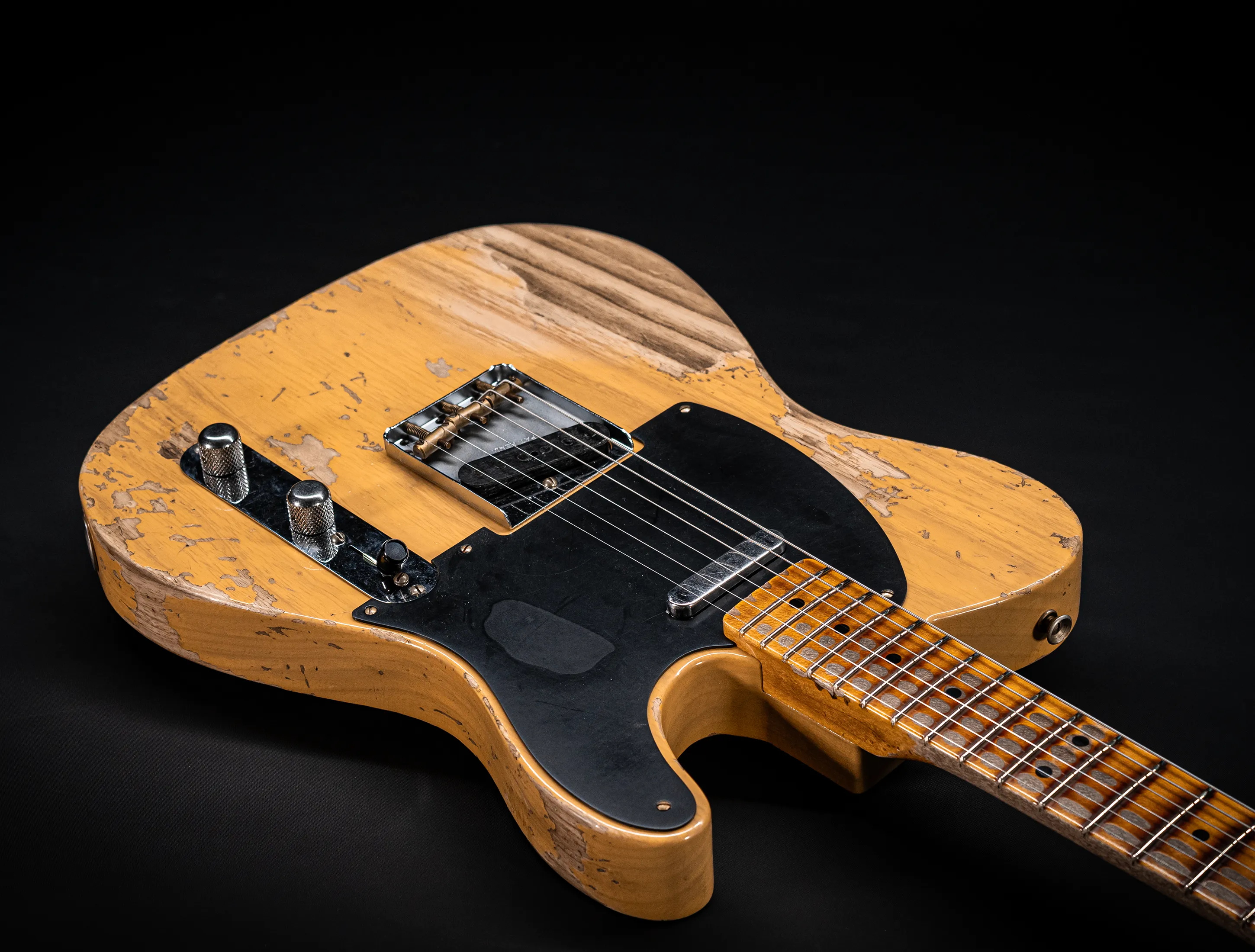 Fender MBD II 1952 Telecaster Super Heavy Relic 1pc. Ash Body - Butterscotch Blonde