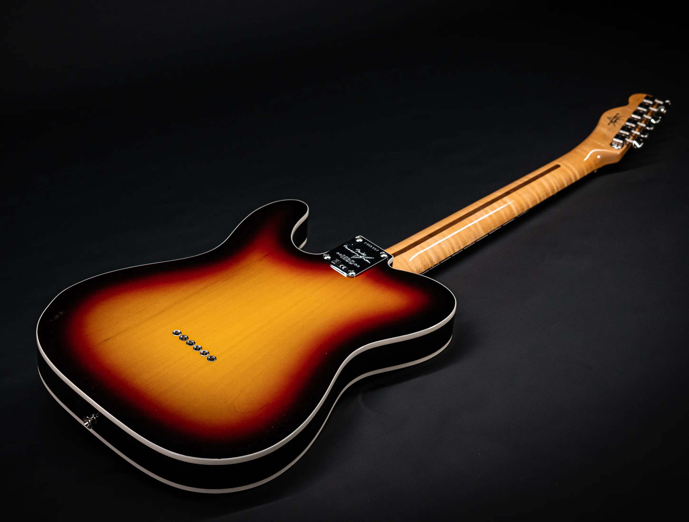 Fender MBD Limited 1960 Telecaster Custom NOS Flame Neck - Sunburst
