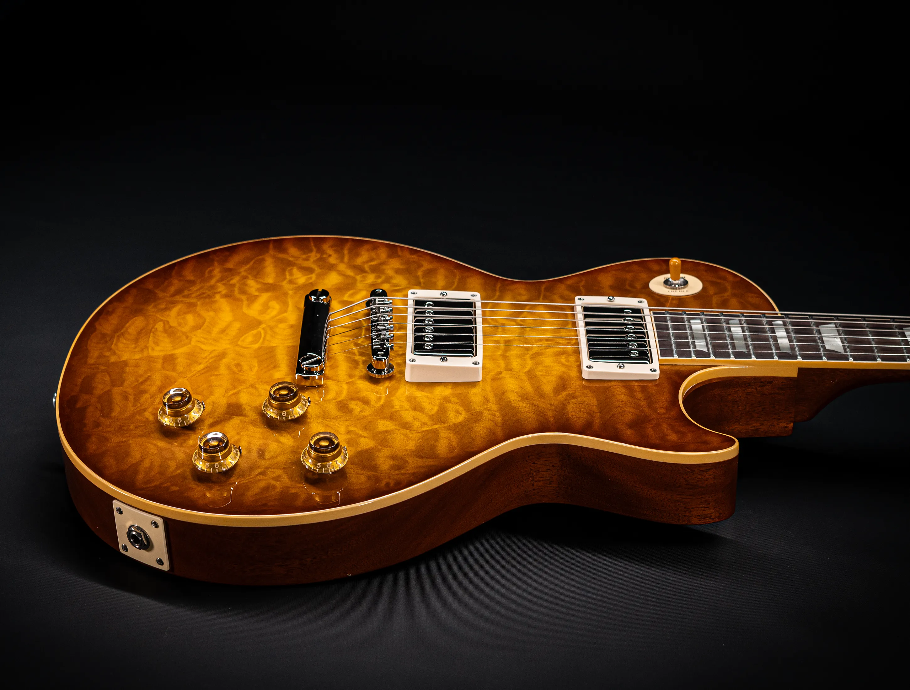 Gibson Les Paul 1959 Reissue 5A-Quilt Maple Top - GLOSS "Factory Special"
