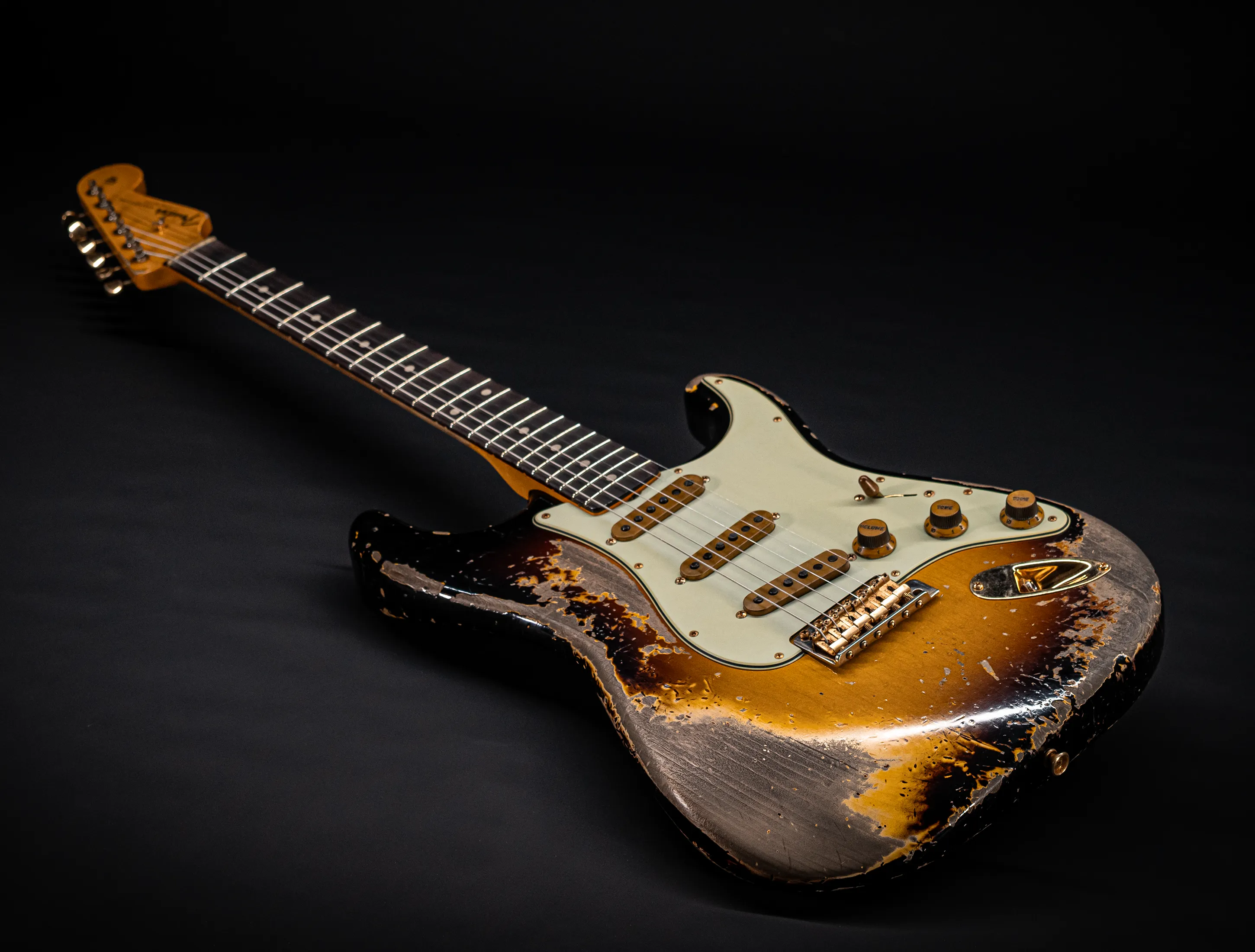 Fender MBD II 1962 Stratocaster MIDAS Super Heavy Relic - ASH Body Sunburst