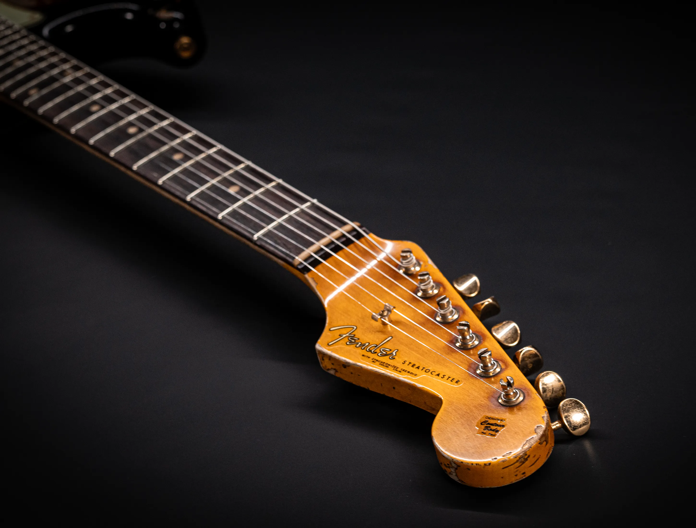 Fender MBD II 1962 Humbucker Stratocaster MIDAS Super Heavy Relic - ALDER Body Sunburst