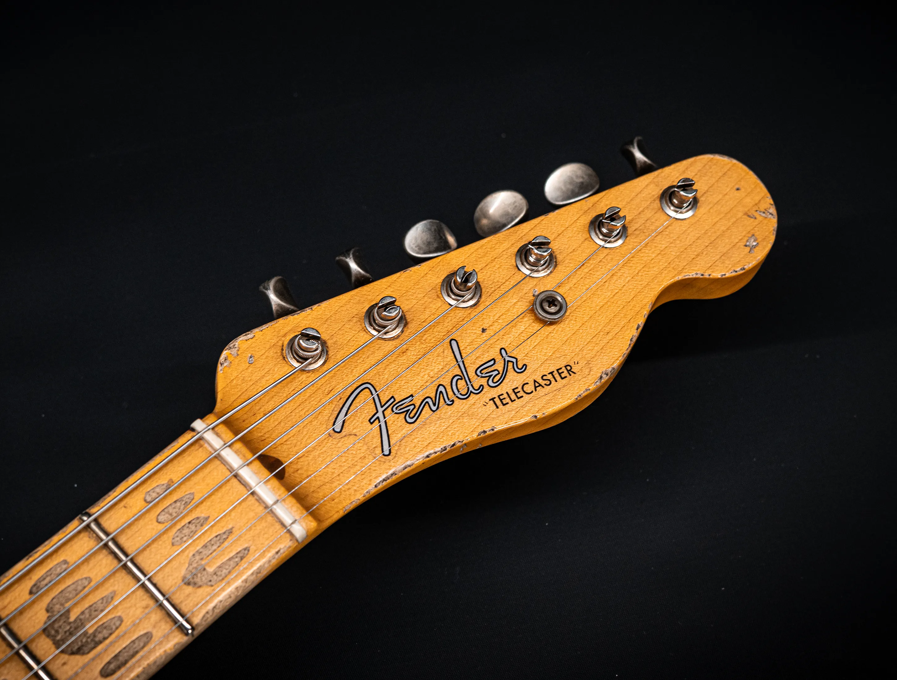 Fender Senior Masterbuilt Jason Smith 1952 Telecaster Super Heavy Relic - 1pc Ash Butterscotch Blonde
