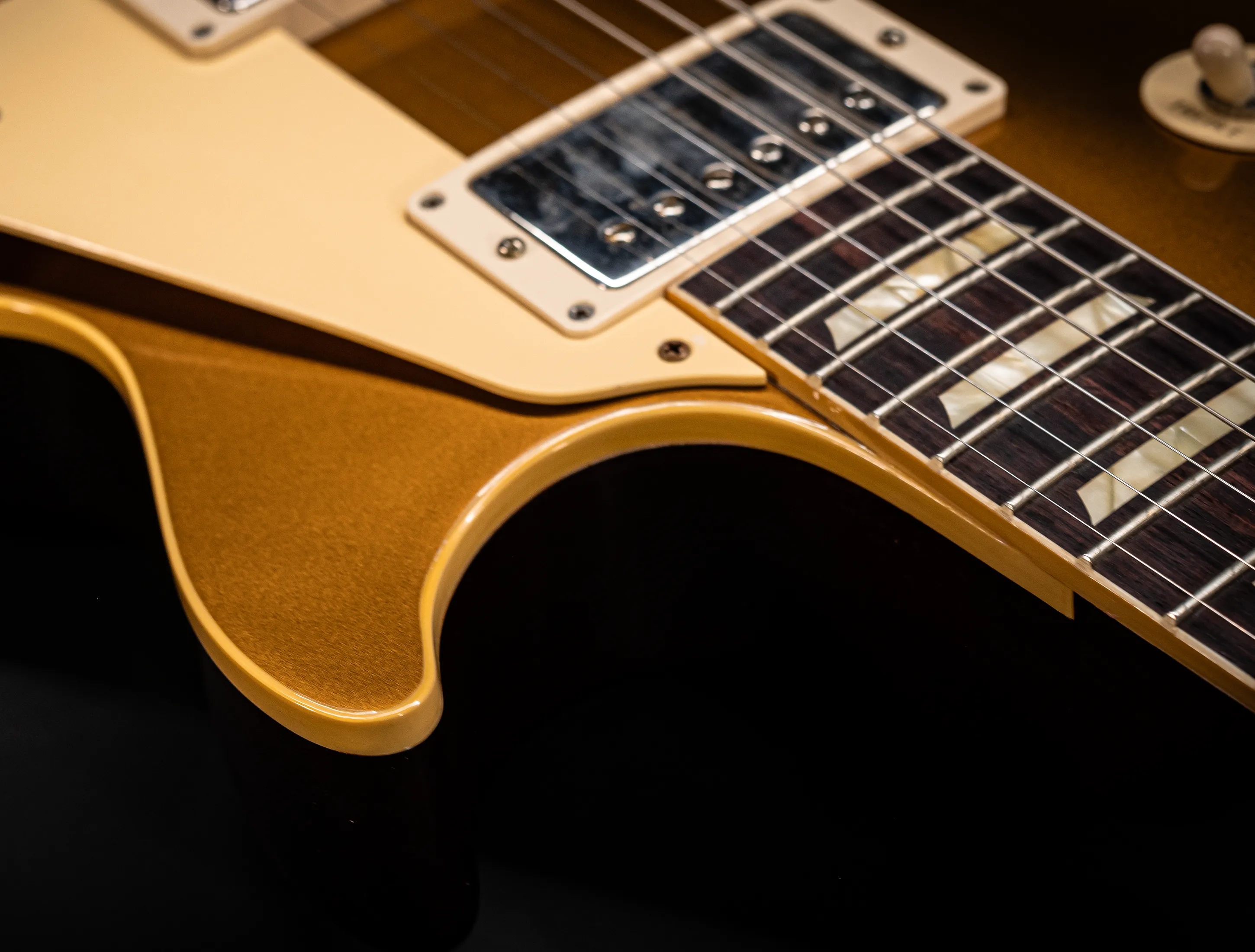 a171503 Gibson Les Paul 1957 Goldtop Darkback VOS Musikhaus-Hermann