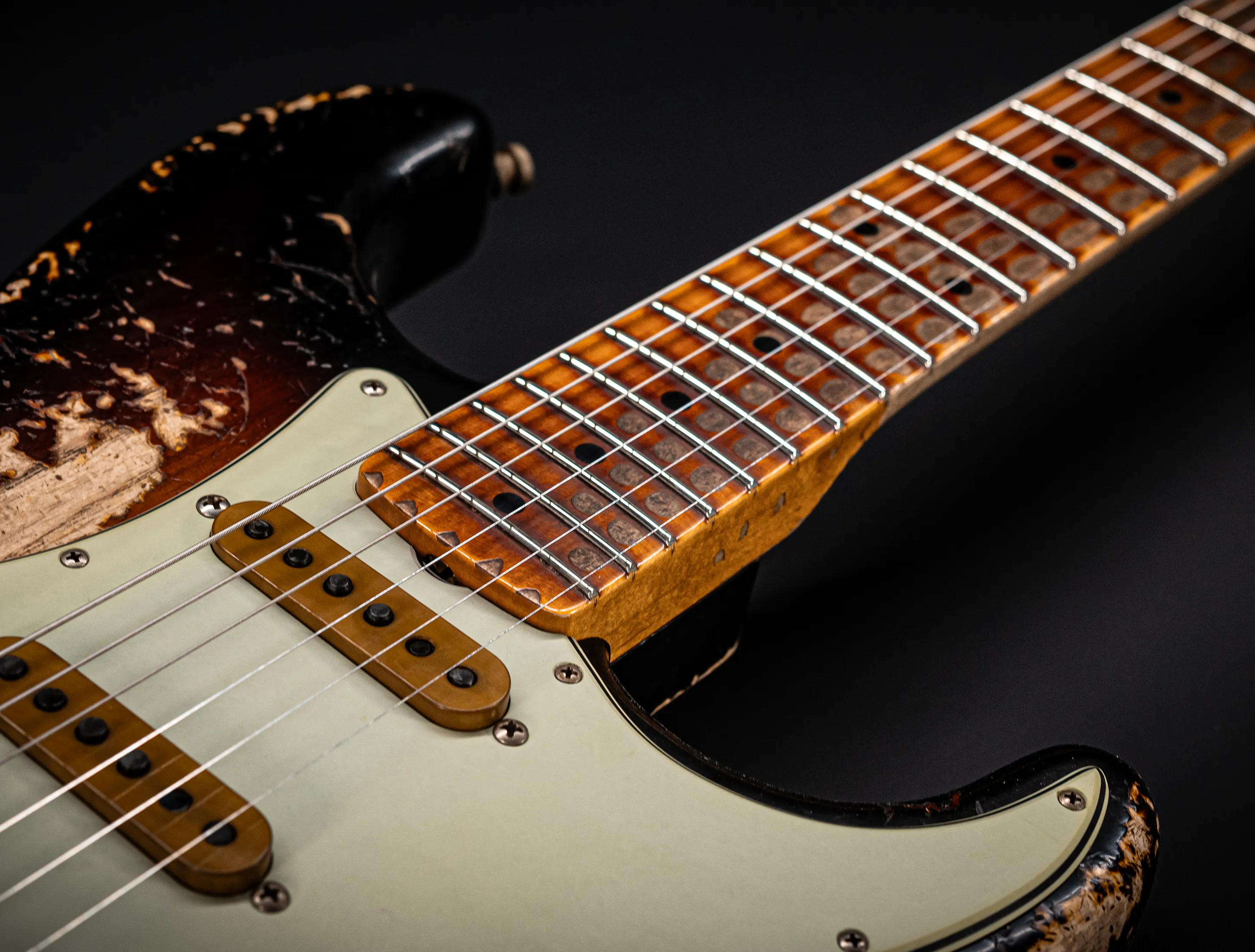 Fender MBD II 1962 Stratocaster MIDAS Super Heavy Relic - ASH Body Sunburst