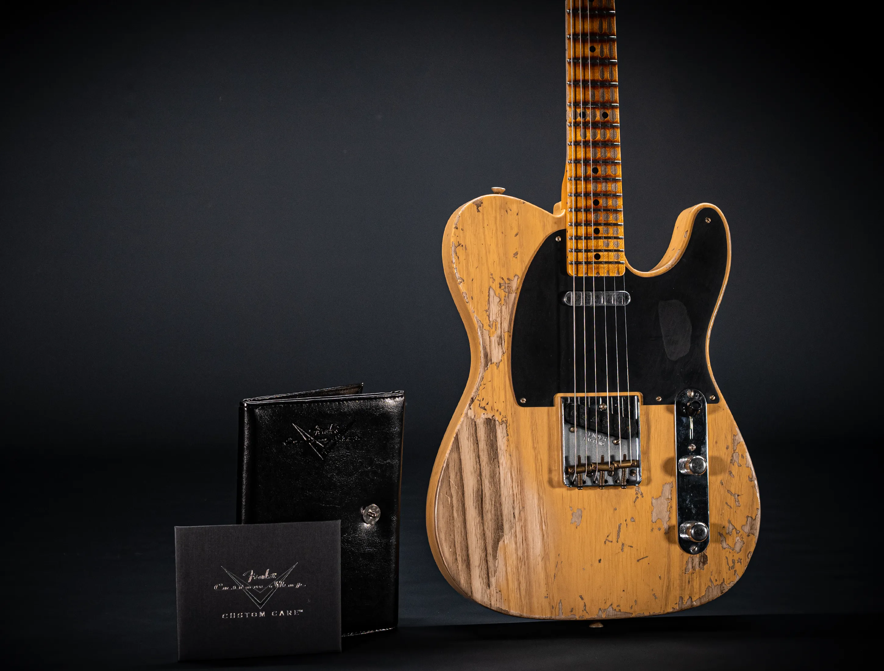 Fender MBD II 1952 Telecaster Super Heavy Relic 1pc. Ash Body - Butterscotch Blonde