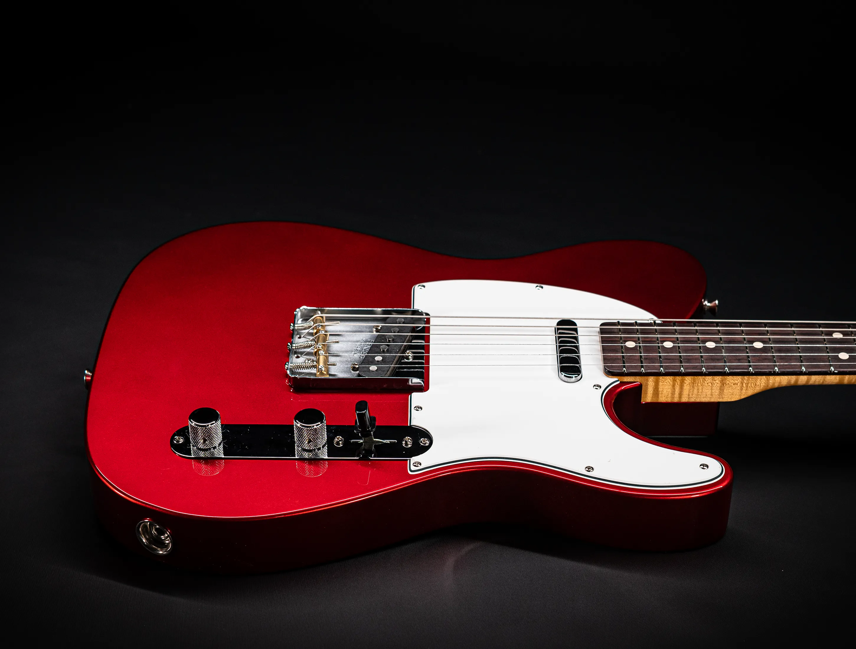 Fender MBD 1963 Telecaster Timeless NOS flame Neck - Candy Apple Red