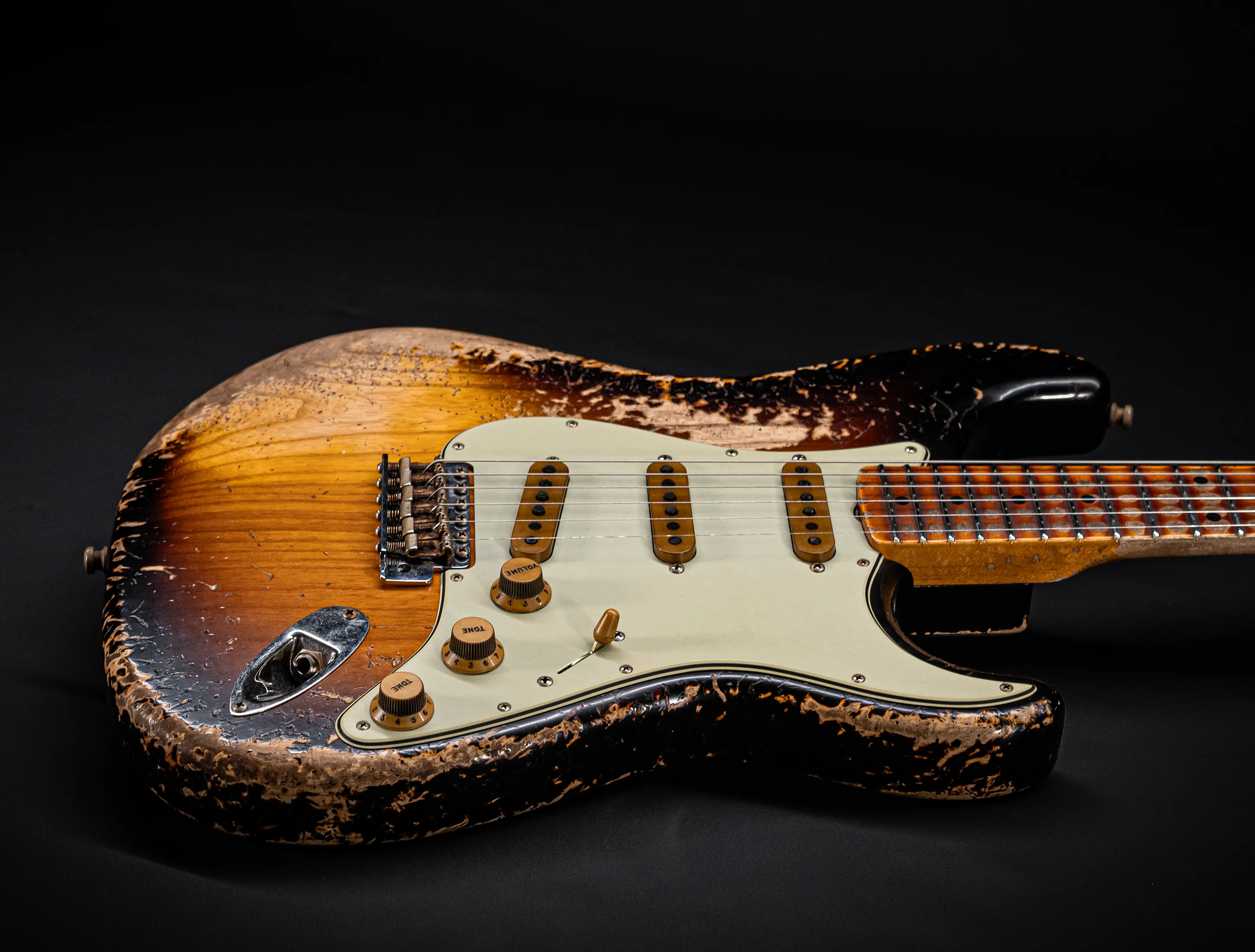 Fender MBD II 1962 Stratocaster MIDAS Super Heavy Relic - ASH Body Sunburst