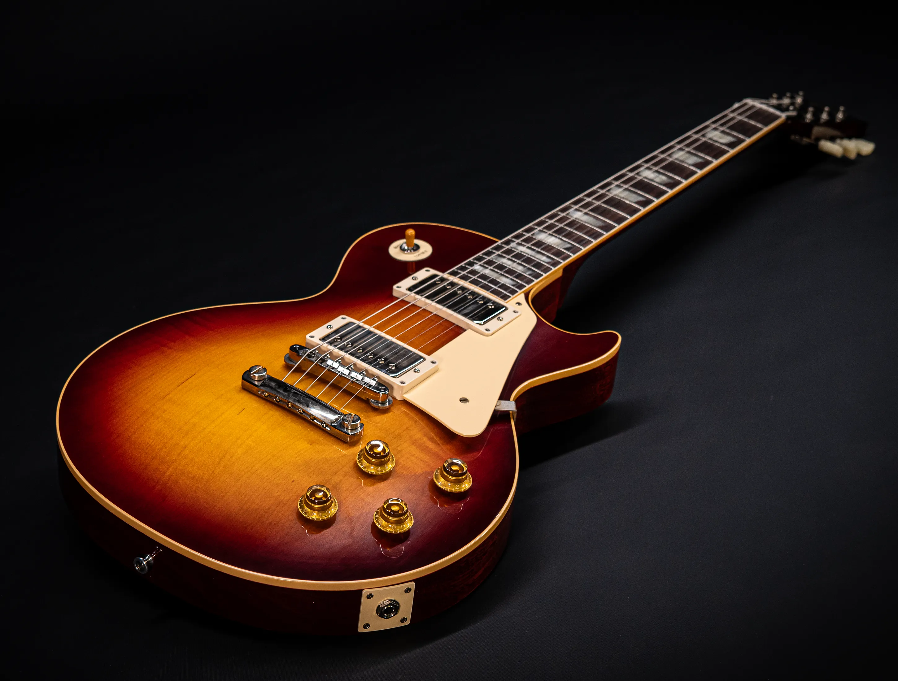 a171875 Gibson Les Paul 1958 Standard Reissue VOS - Bourbon Burst Musikhaus-Hermann