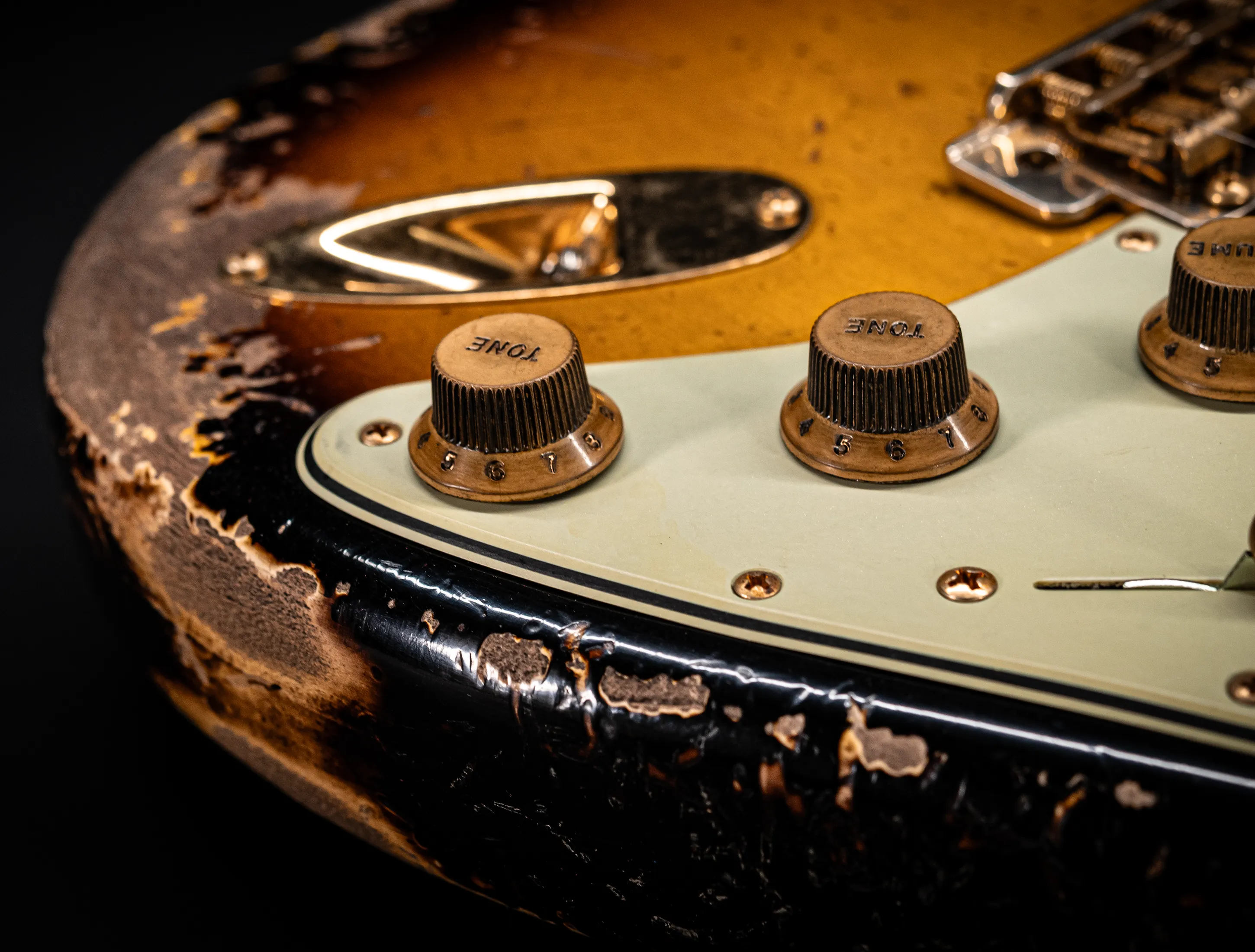 Fender MBD II 1962 Humbucker Stratocaster MIDAS Super Heavy Relic - ALDER Body Sunburst