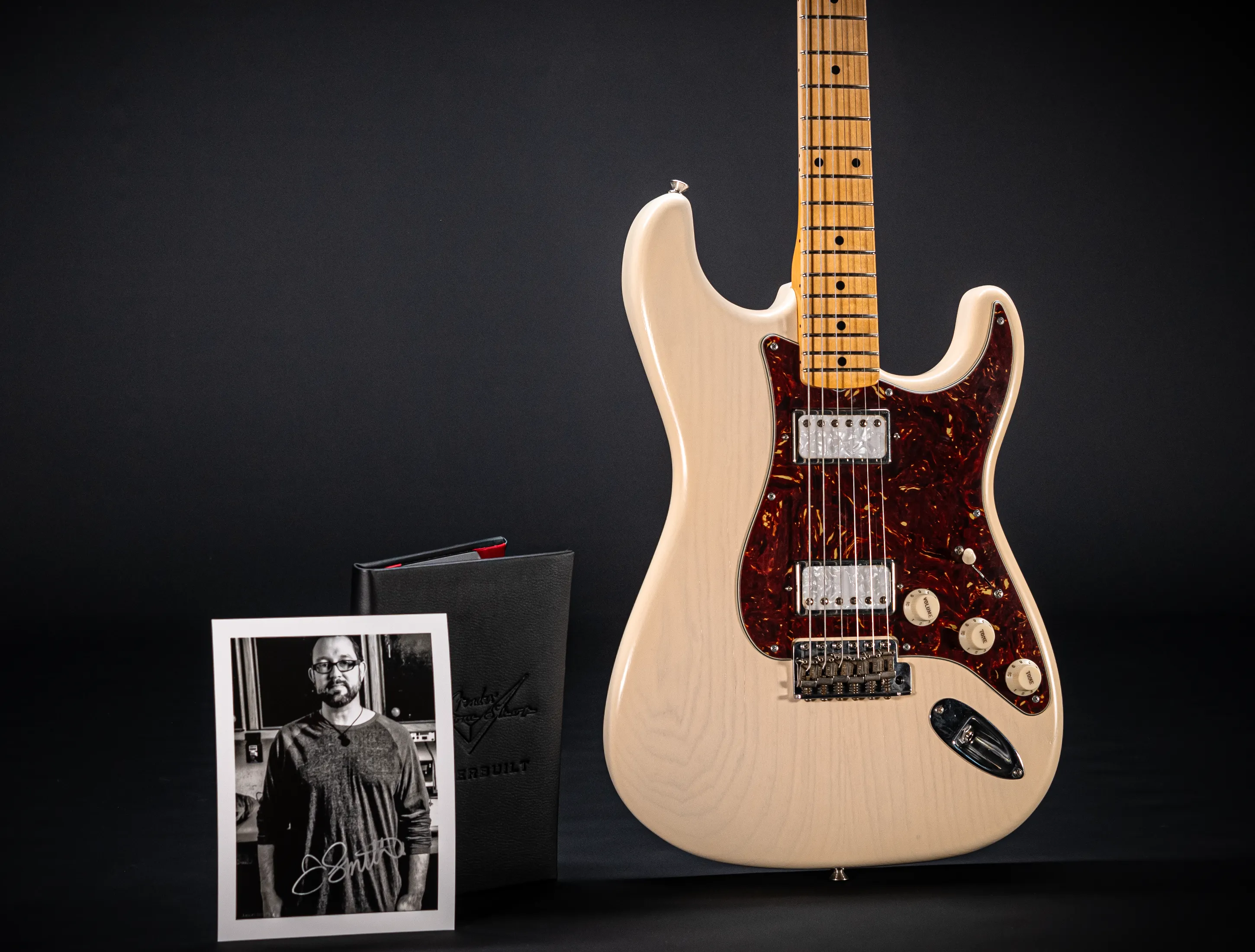 Fender Senior Masterbuilt Jason Smith Michael Landau Stratocaster handsigned COA