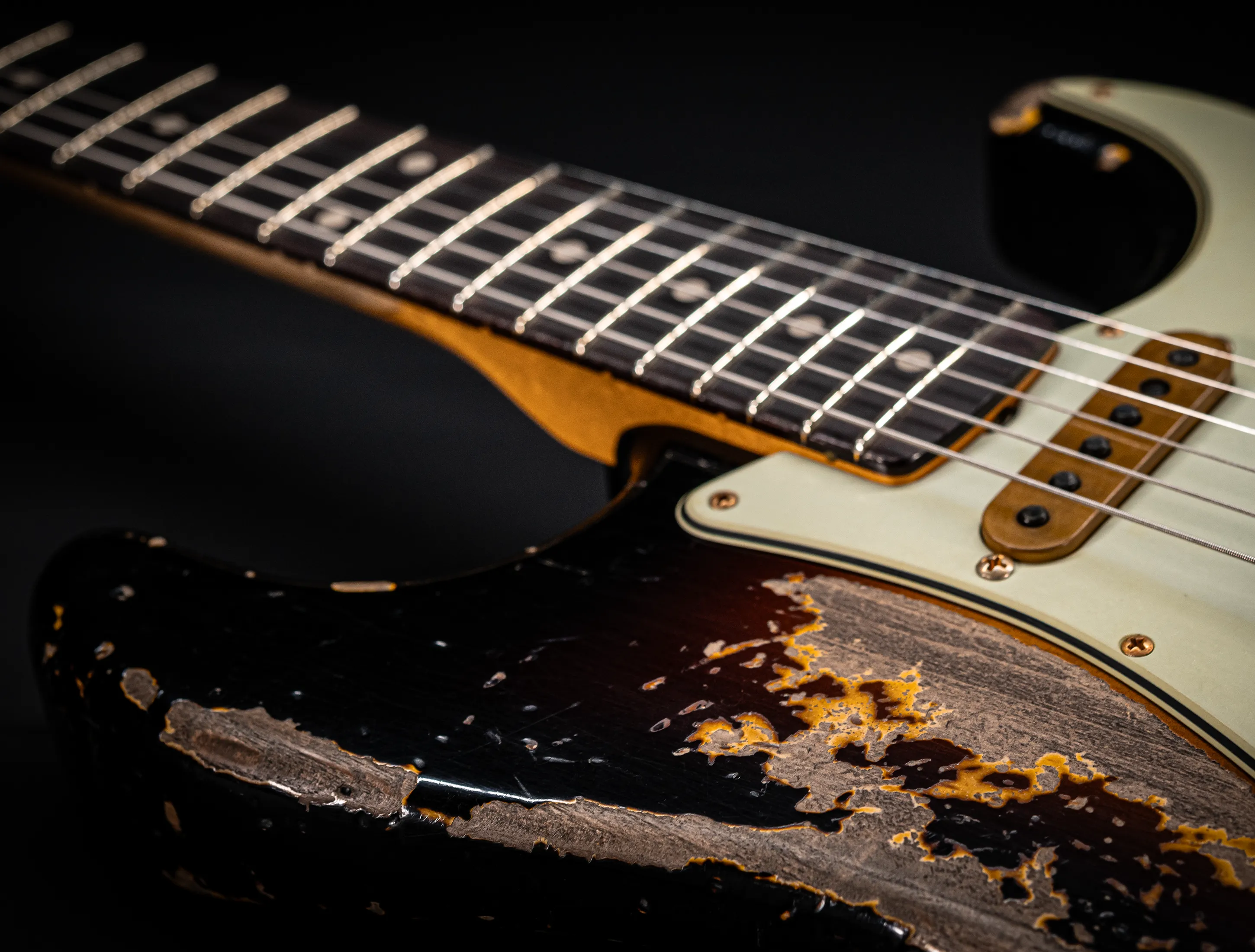 Fender MBD II 1962 Stratocaster MIDAS Super Heavy Relic - ASH Body Sunburst