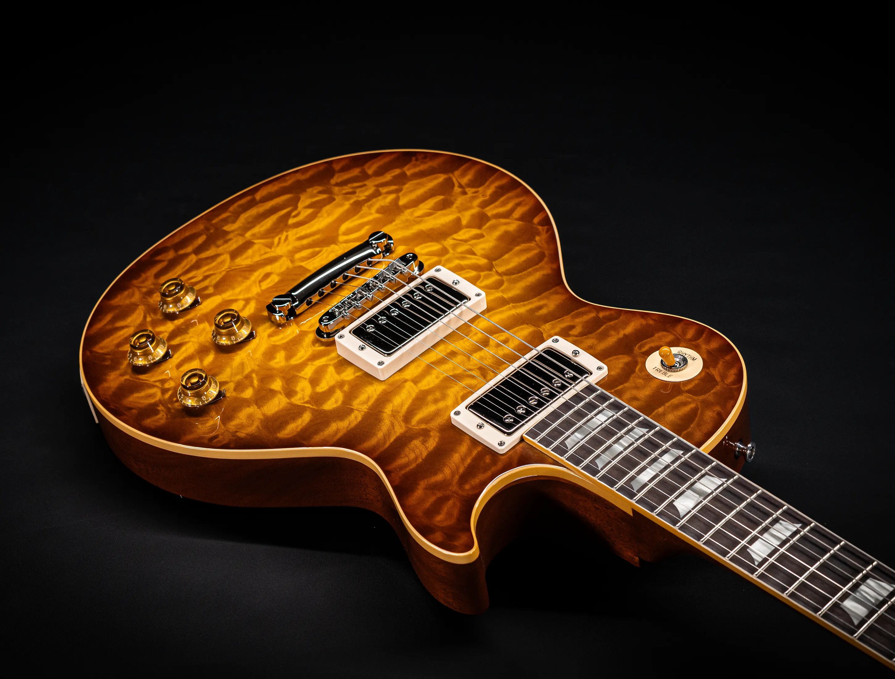 Gibson Les Paul 1959 Reissue 5A-Quilt Maple Top - GLOSS "Factory Special"
