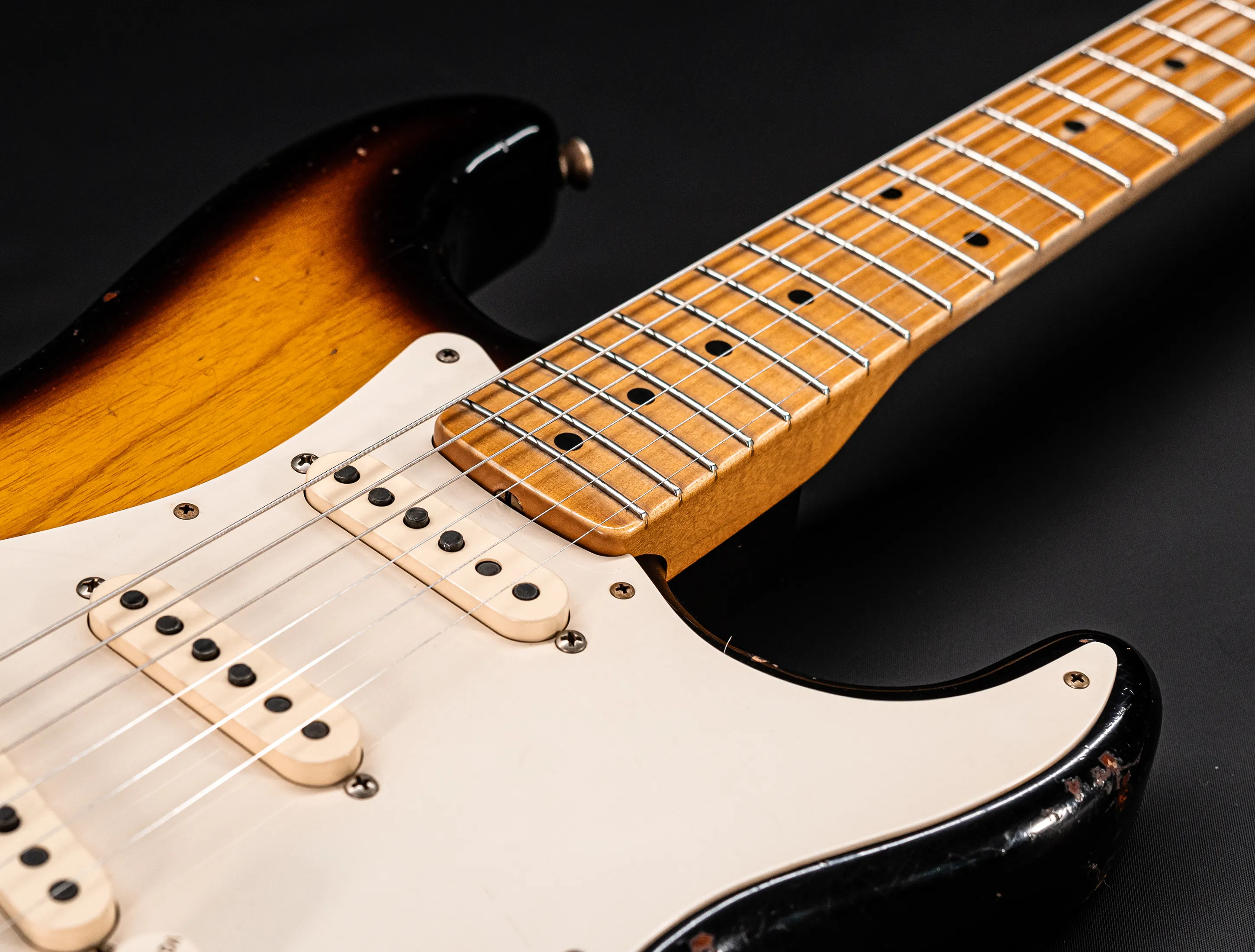 Fender Senior Masterbuilt Todd Krause 1957 Stratocaster Relic 1pc Ash Body - Sunburst