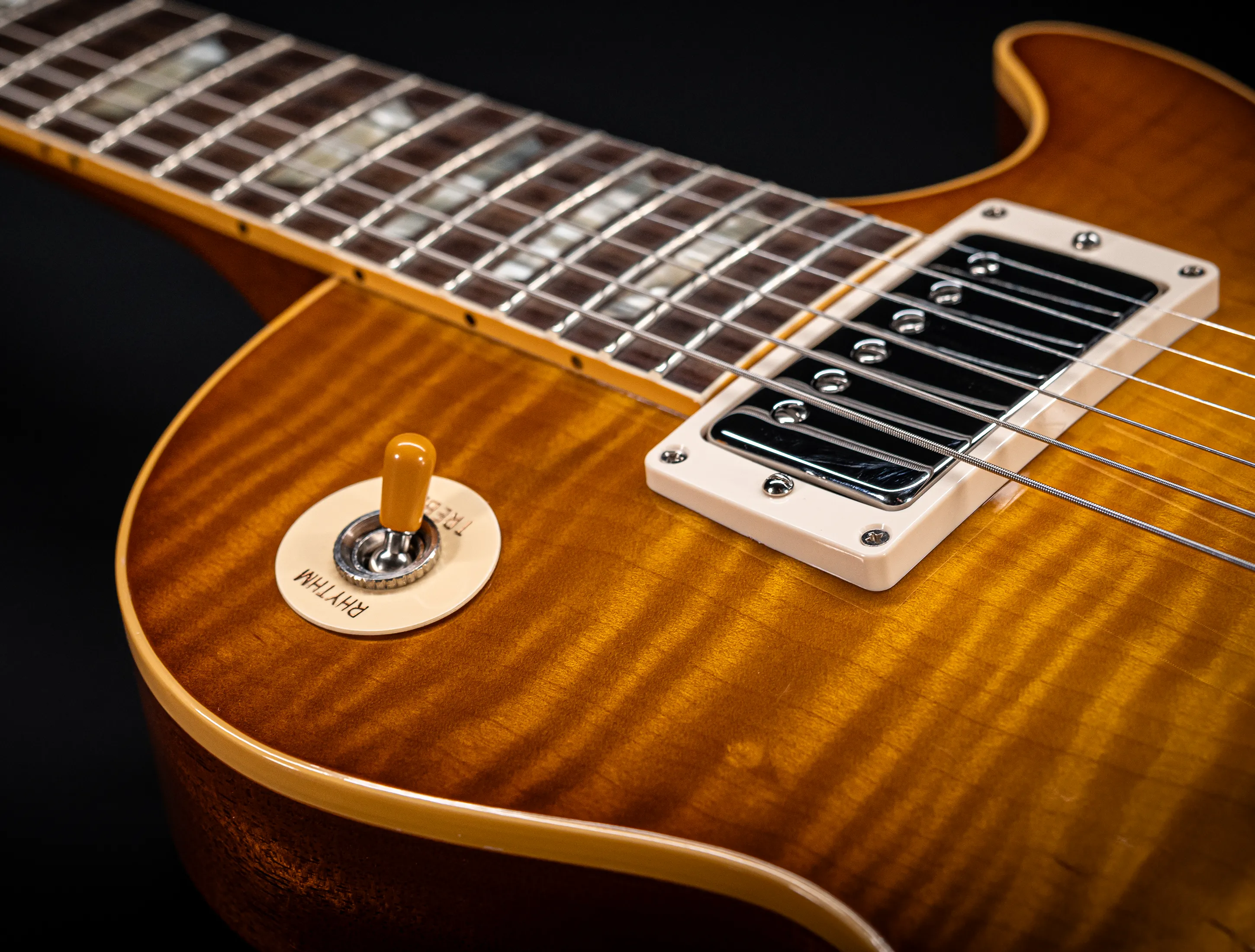 Gibson Les Paul 1959 Reissue Factory Special GLOSS - Golden Poppy Burst