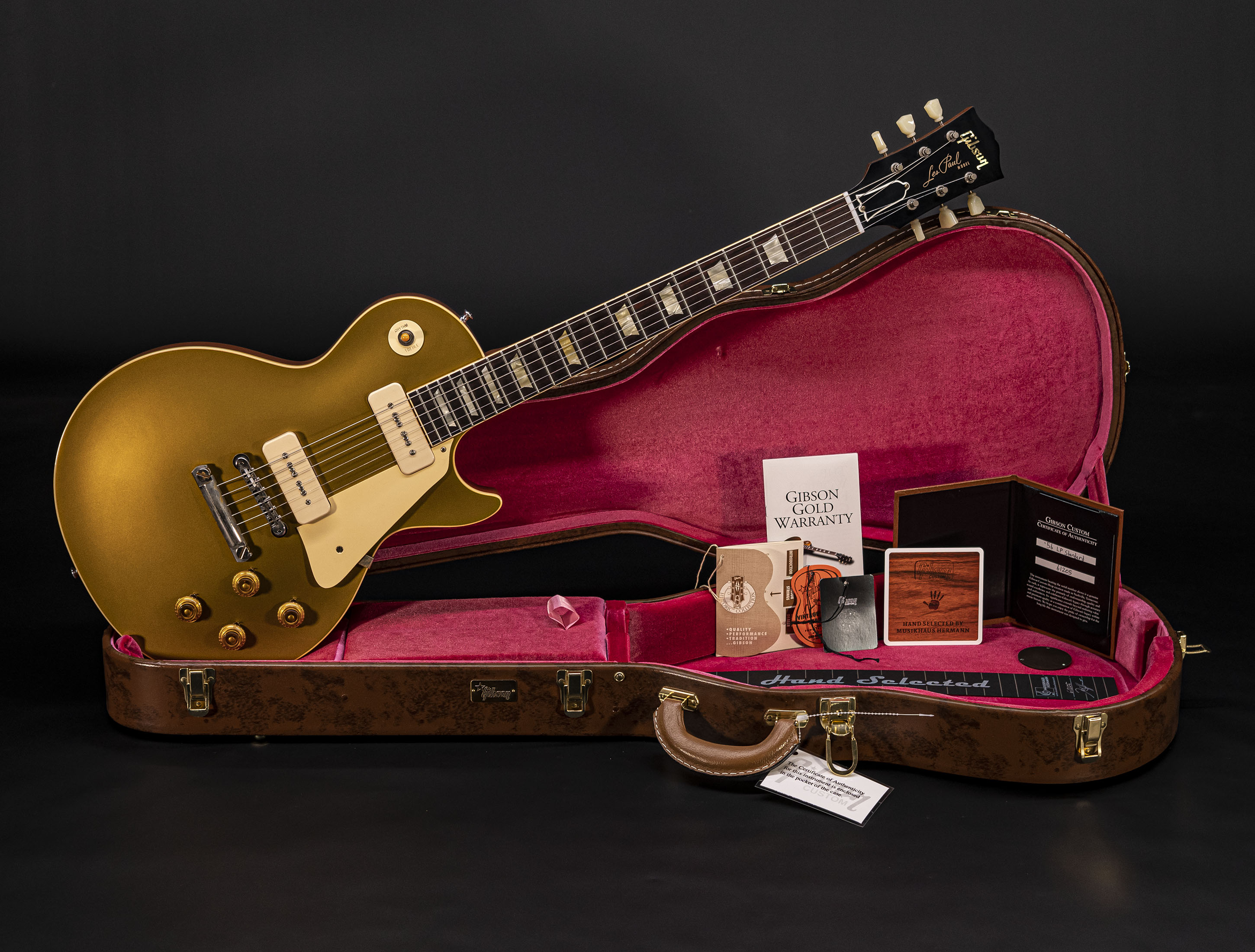 Gibson Les Paul 1956 Goldtop P90 VOS