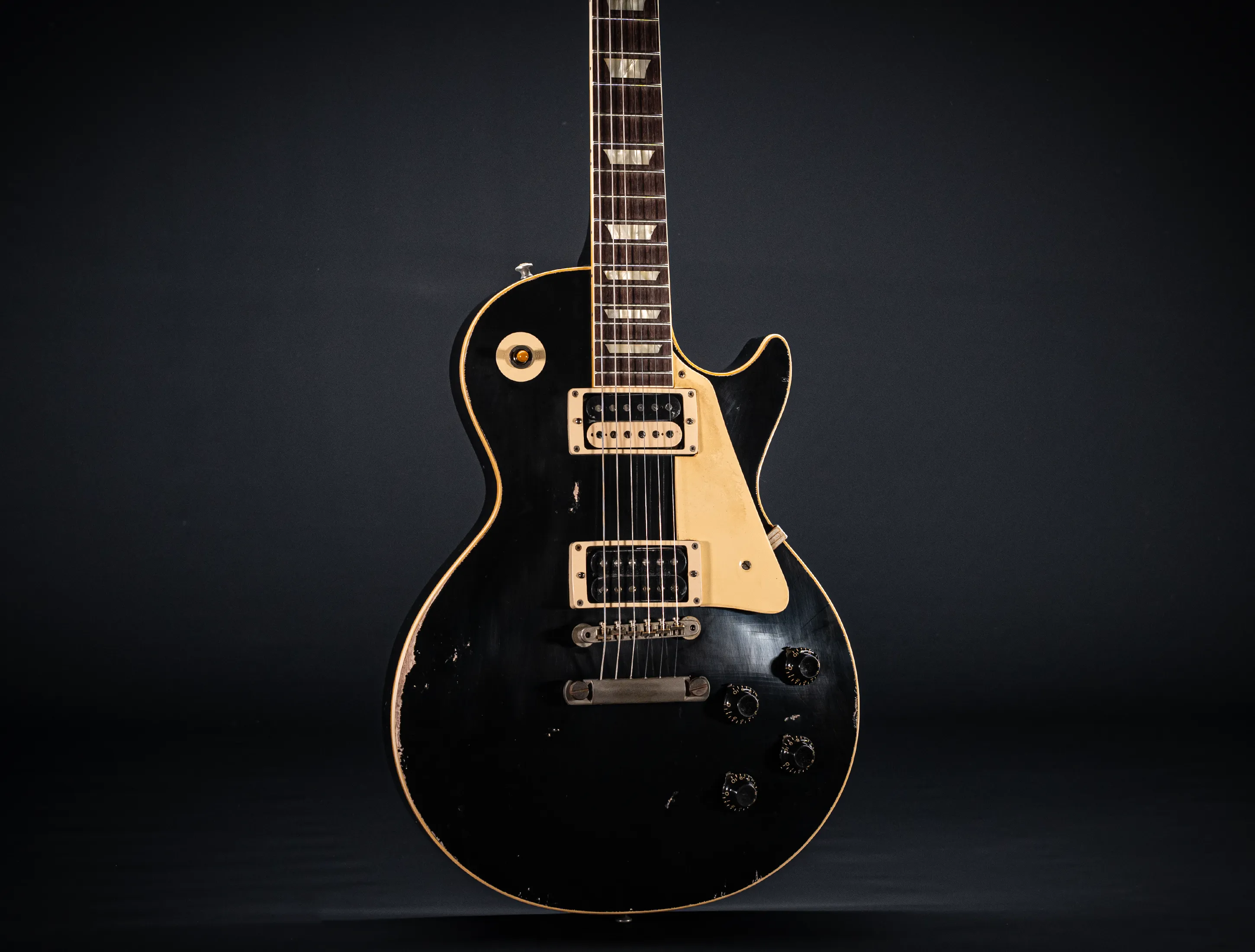 Gibson Les Paul 1958 Standard Murphy Lab Heavy Aged - Factory Black