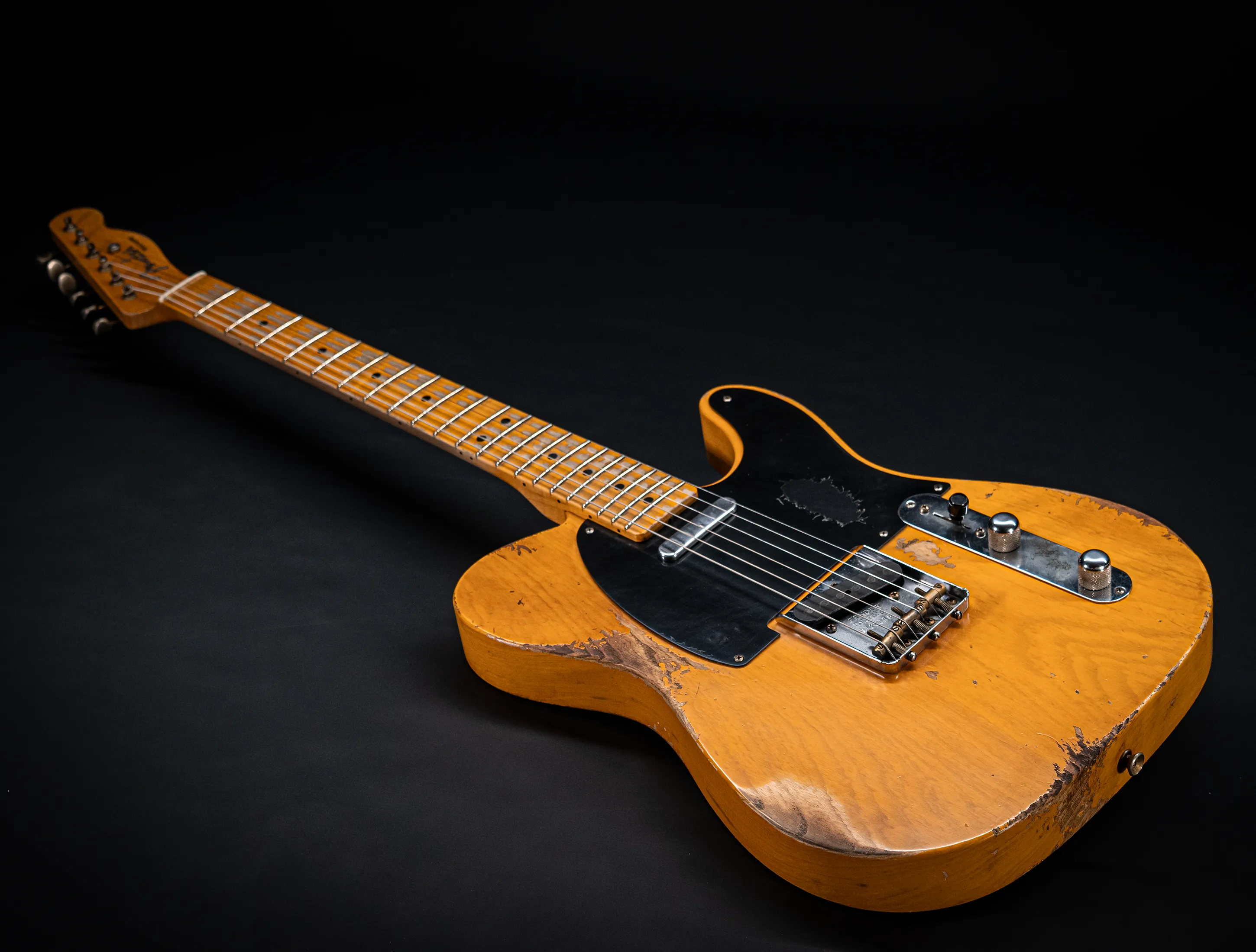 Fender Masterbuilt Kyle McMillin 1952 Telecaster Heavy Relic - 1pc Ash Butterscotch Blonde