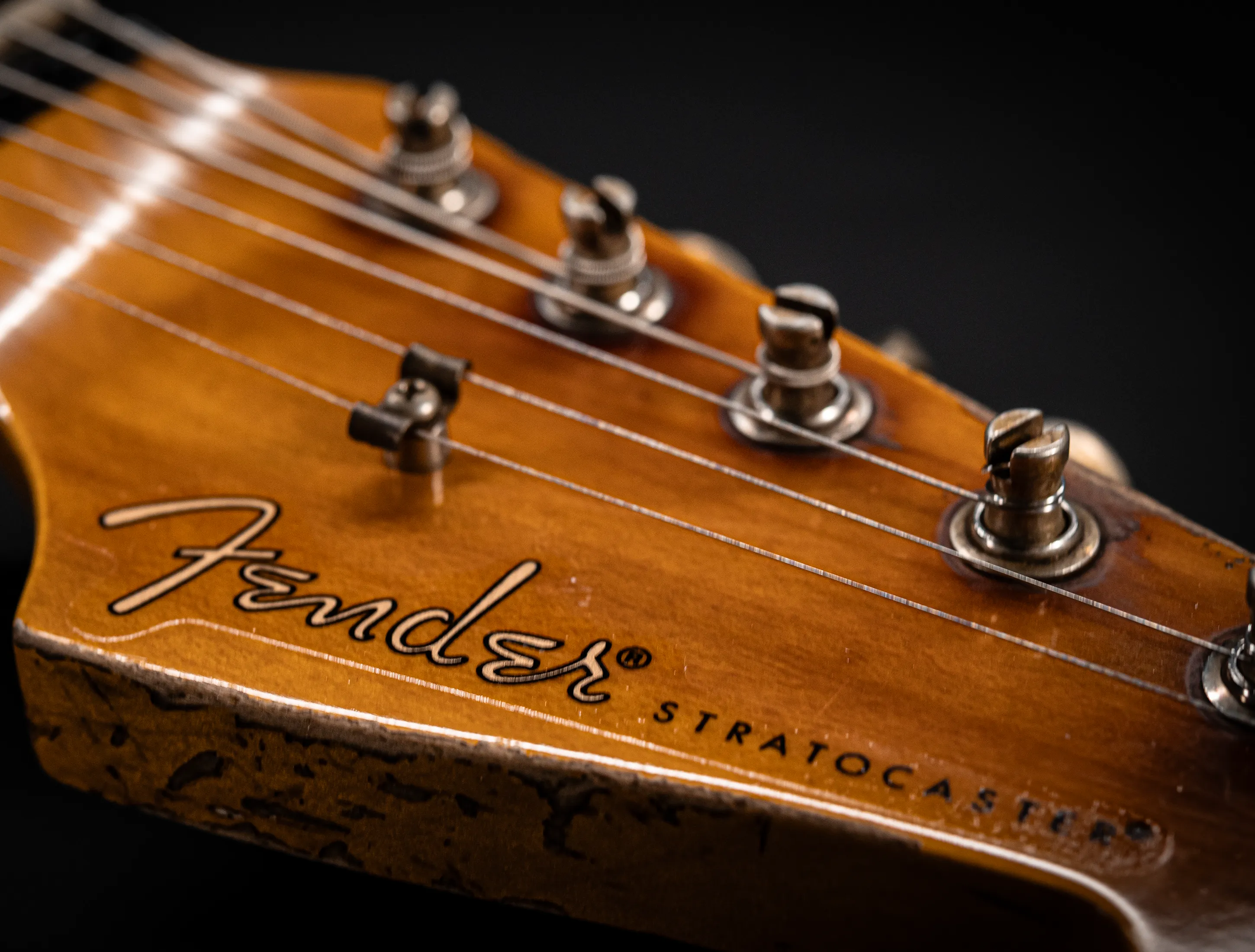 Fender MBD II 1962 Humbucker Hardtail Stratocaster MIDAS Super Heavy Relic - ASH Body Sunburst