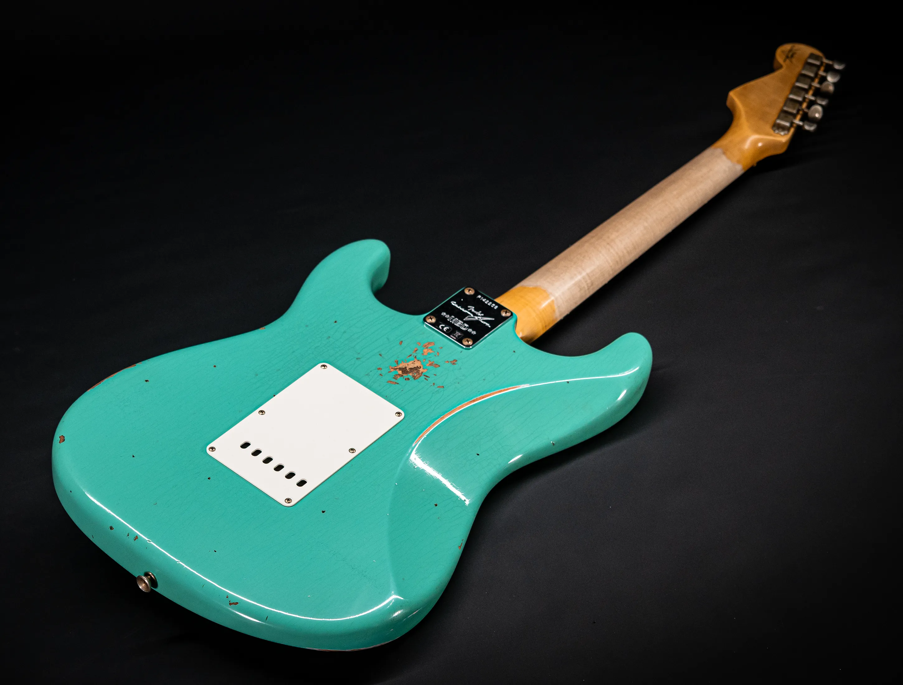 Fender MBD 1963 Stratocaster Relic - Aged Sea Foam Green