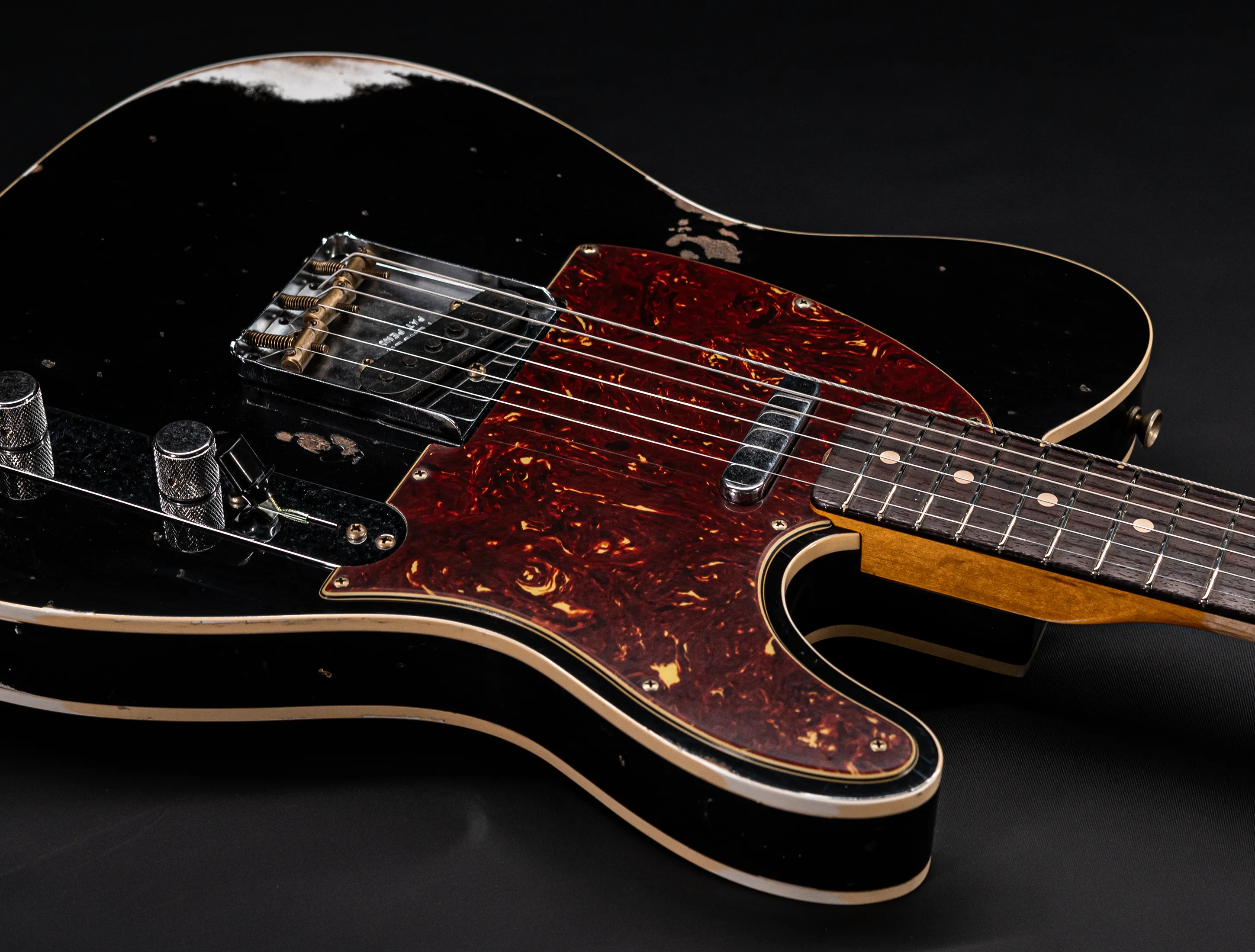 Fender MBD 1963 Telecaster Custom Relic - Black