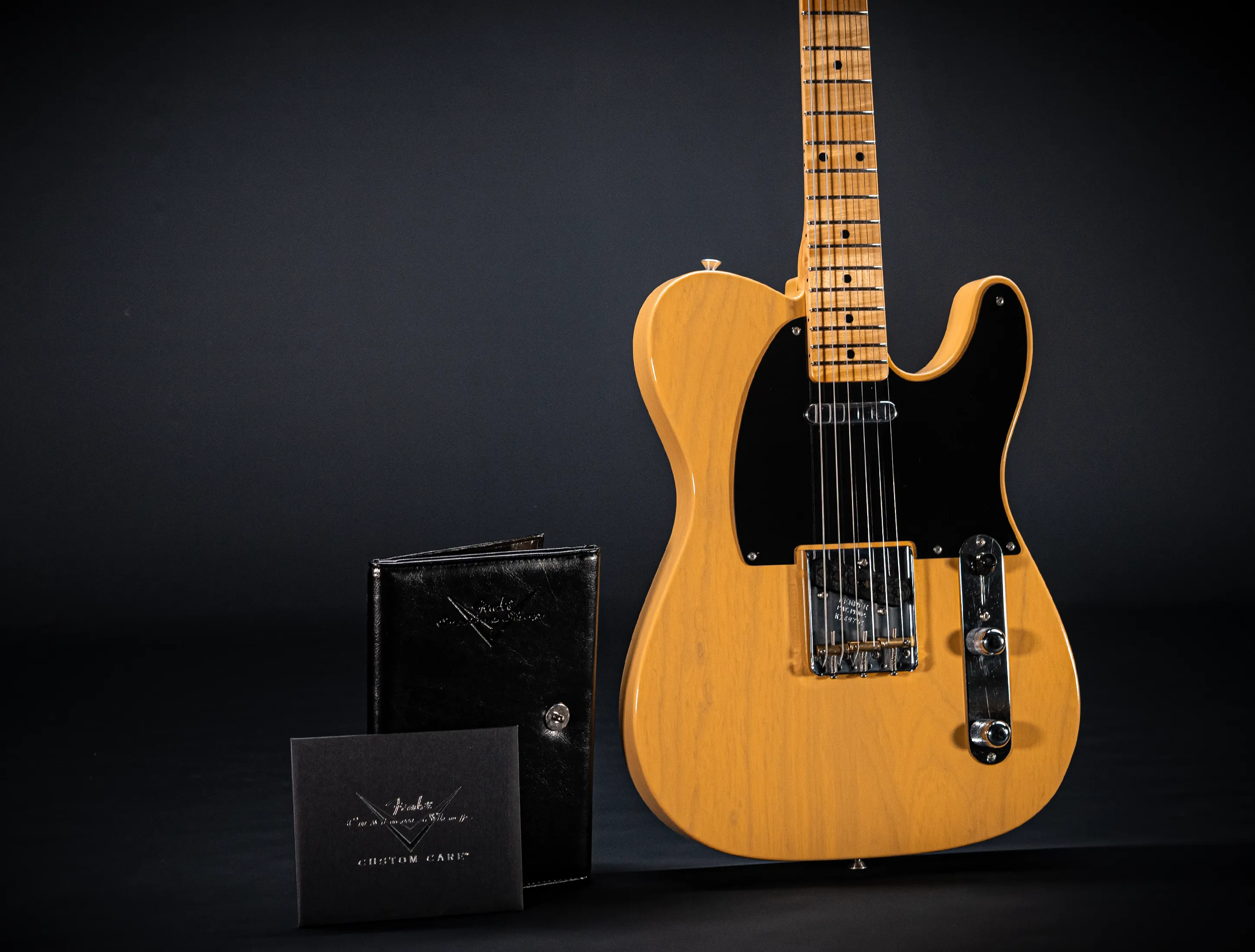 Fender 1954 Blackguard Telecaster Deluxe Closet Classic Limited - Butterscotch Blonde