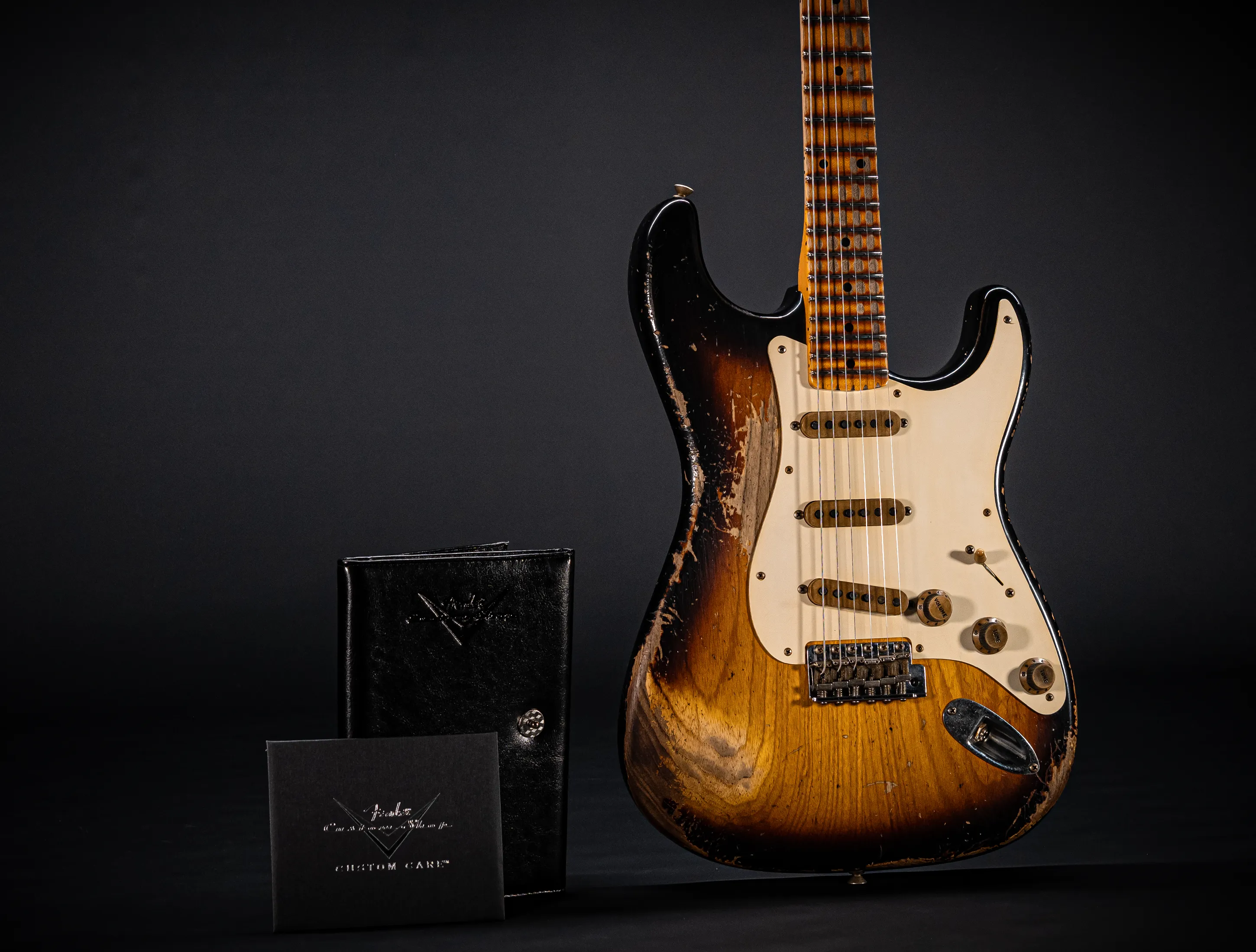 Fender MBD II Limited 1956 Stratocaster MIDAS Super Heavy Relic - ASH Body Sunburst