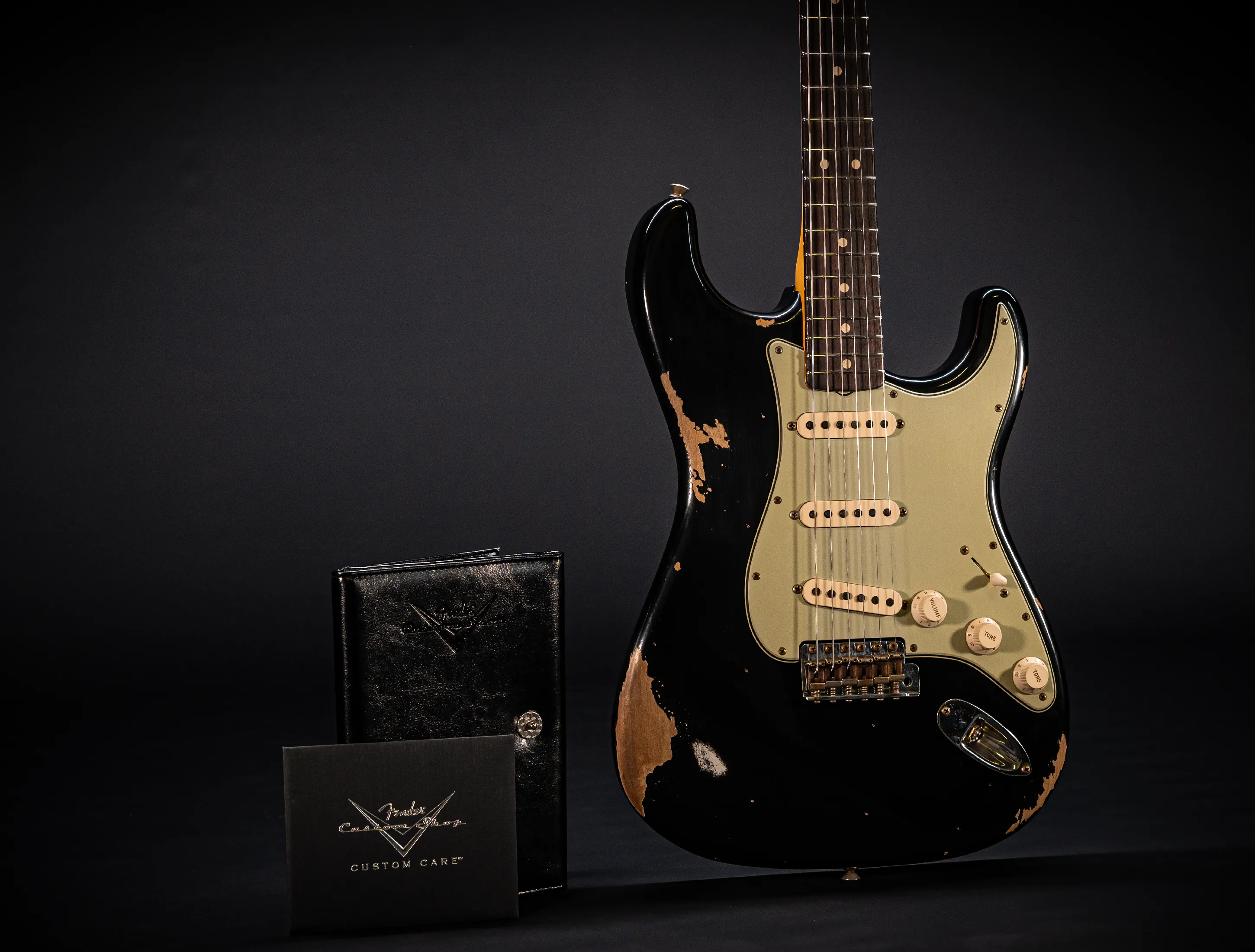 Fender MBD Limited 1963 Stratocaster Heavy Relic - Black