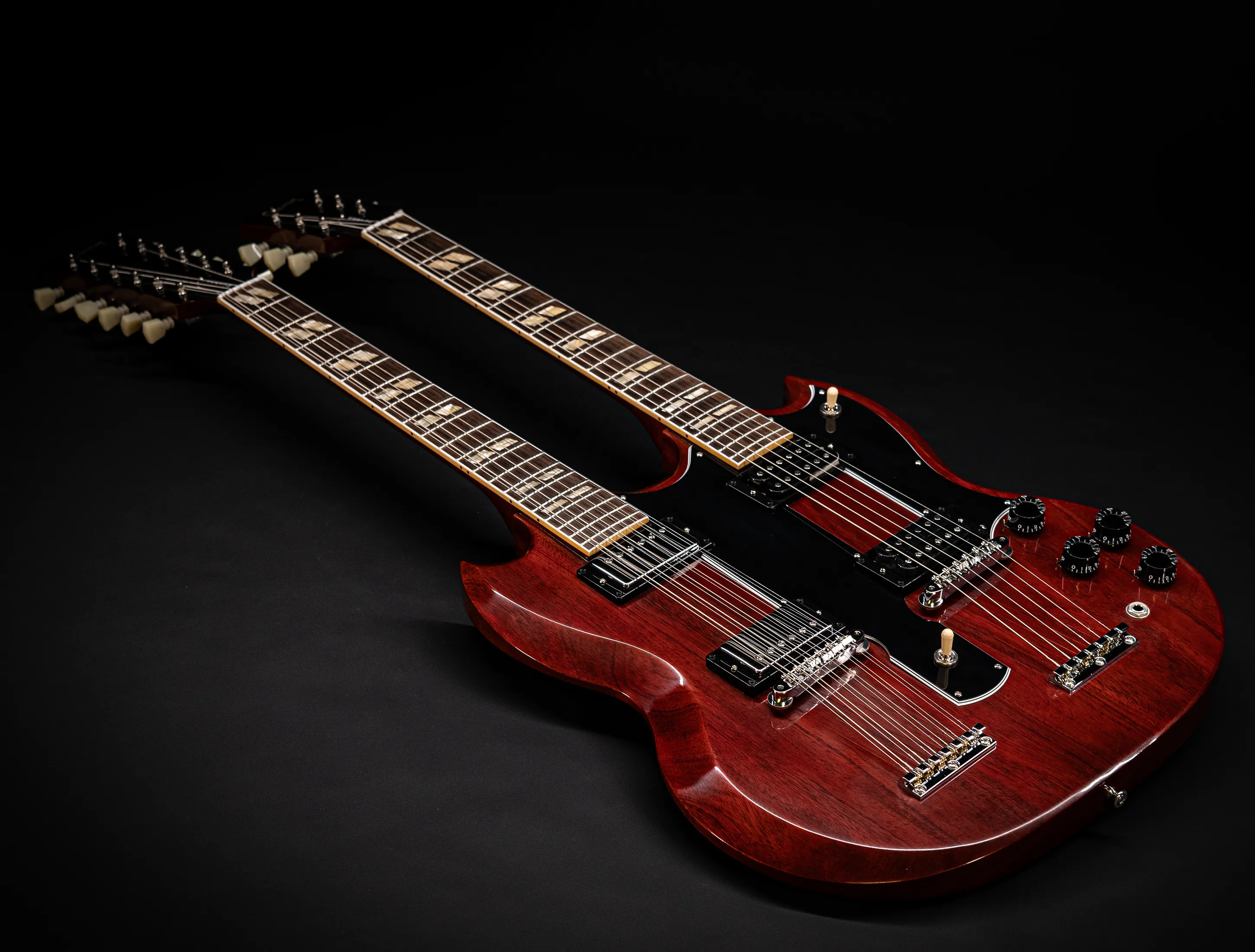 a165265-Gibson Jimmy Page EDS-1275 Doubleneck Collectors Edition VOS