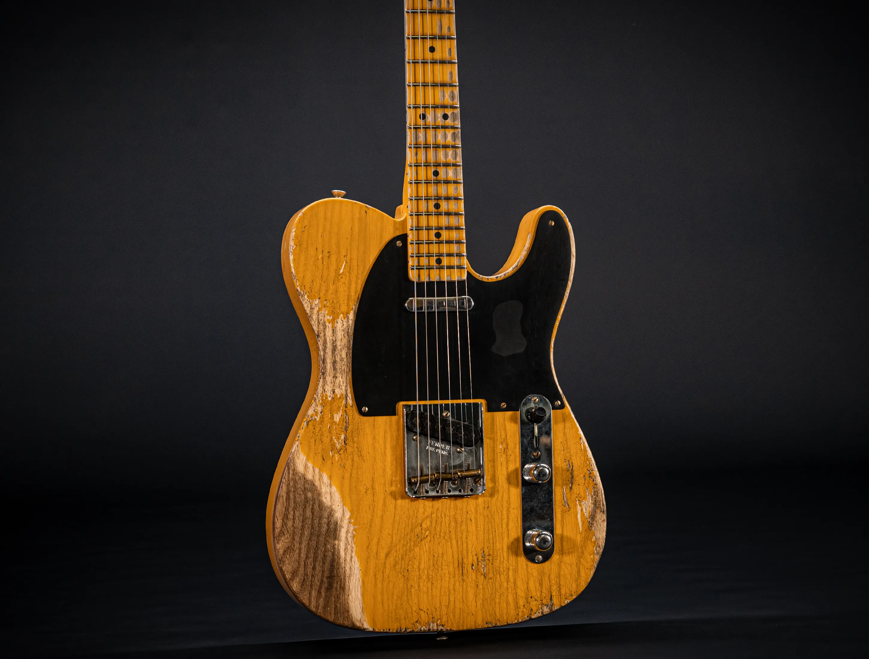 a173382Fender MBD II  Limited 1952 Telecaster Super Heavy Relic - Butterscotch Blonde Muikhaus-Hermann