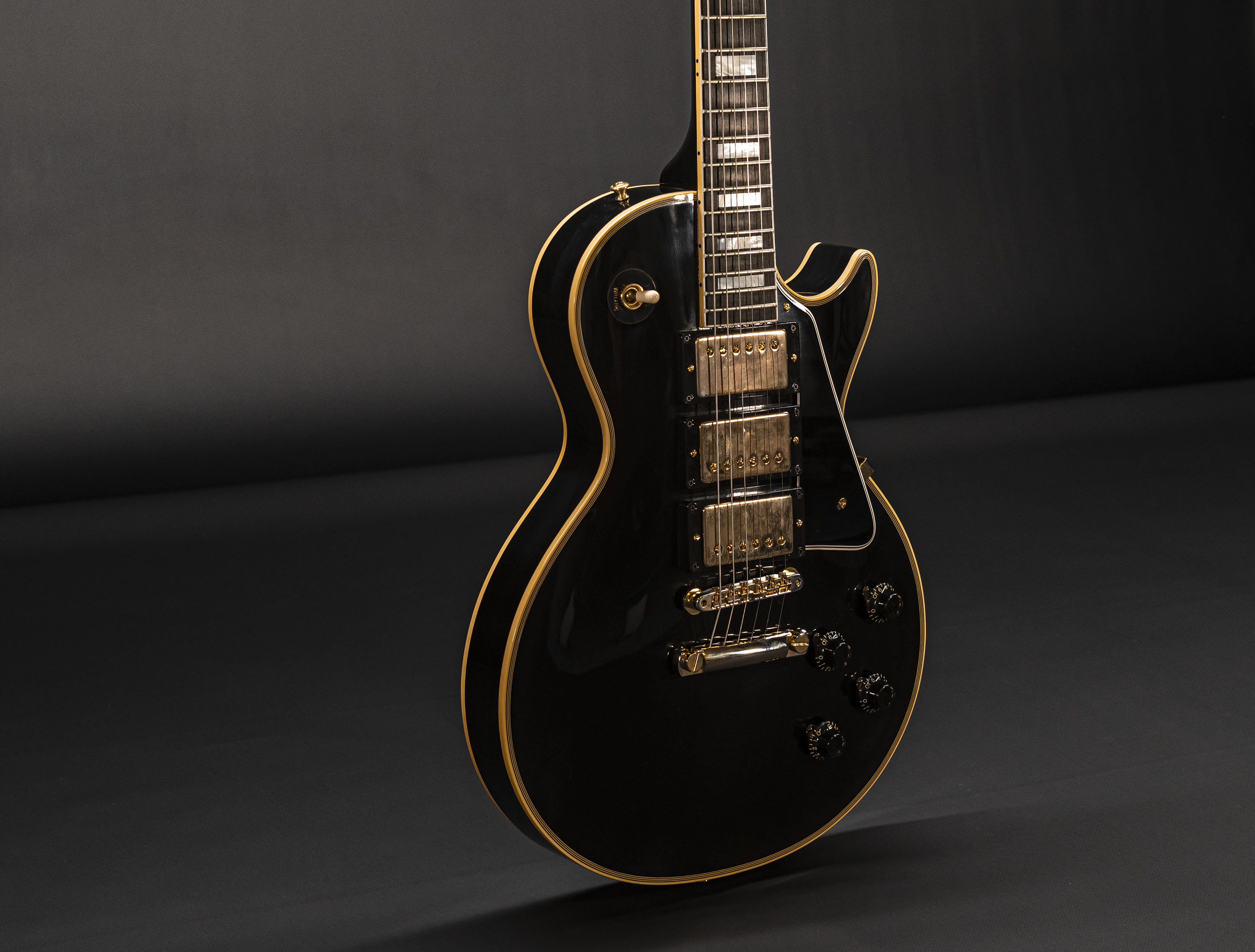 Gibson Les Paul Custom 1957 Reissue 3-Pickup VOS Ebony