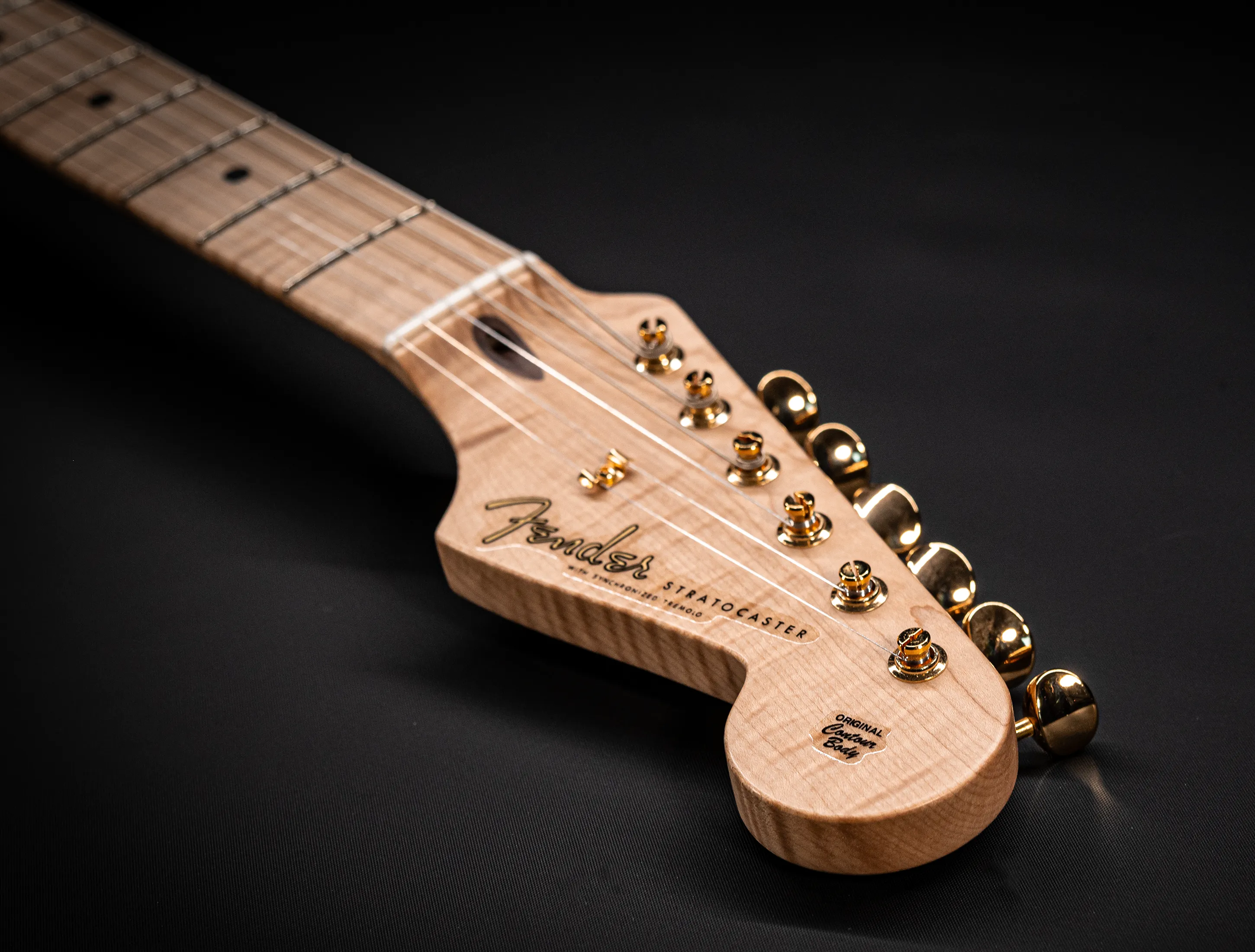 a165185 Fender Masterbuilt Todd Krause GOLD LEAF Eric Clapton Stratocaster - 24 Karat Gold